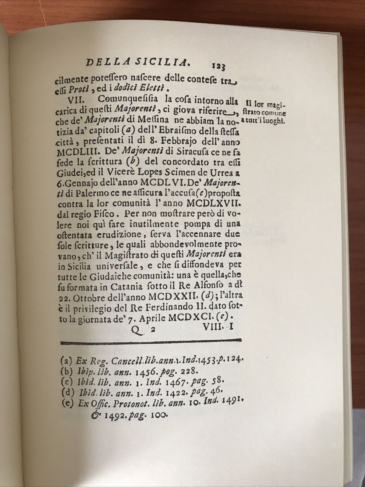 L'EBRAISMO DELLA SICILIA, ARNALDO FORNI ED., Giovanni di Giovanni