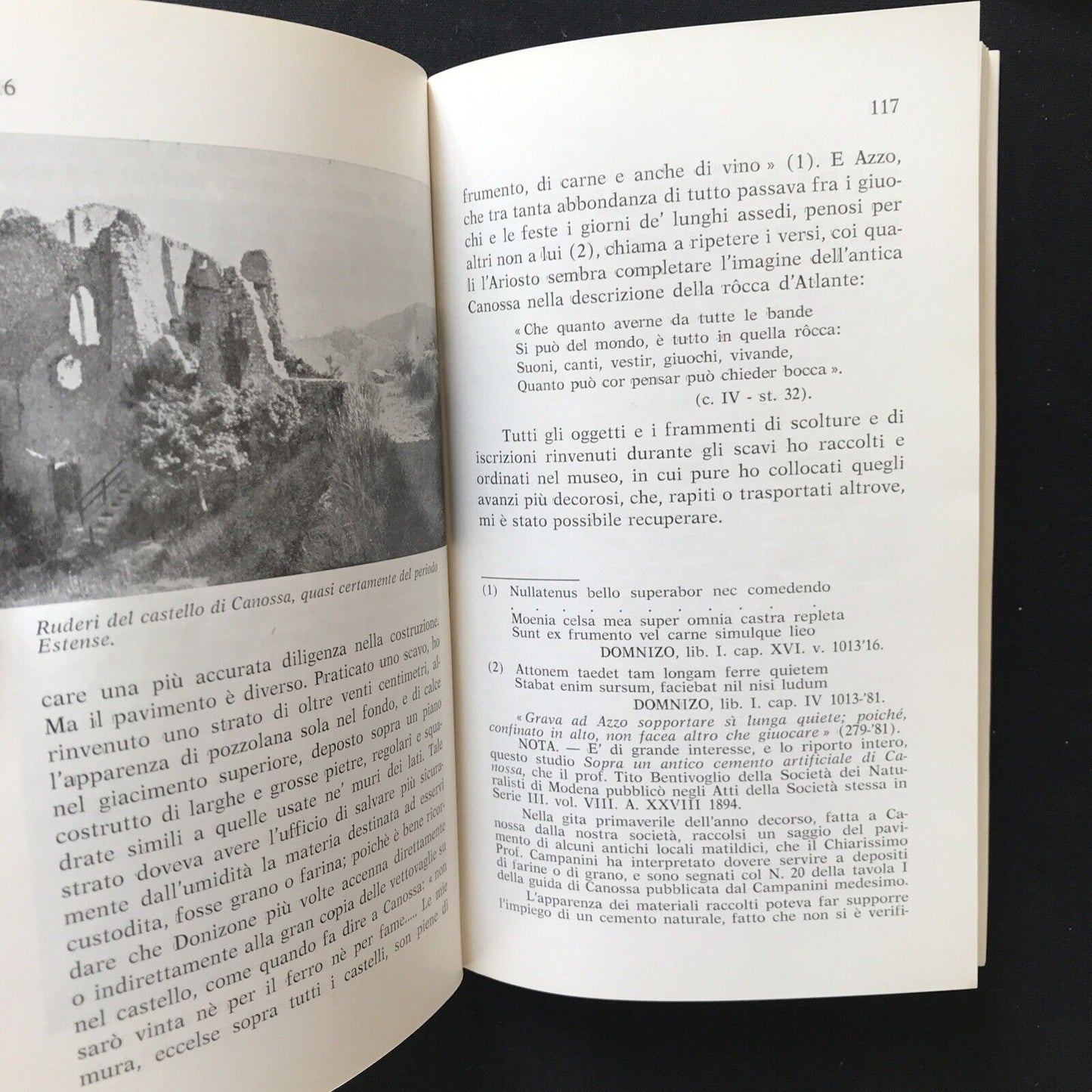 CANOSSA guida storica illustrata - Naborre Campanini, Bizzocchi, quarta edizione