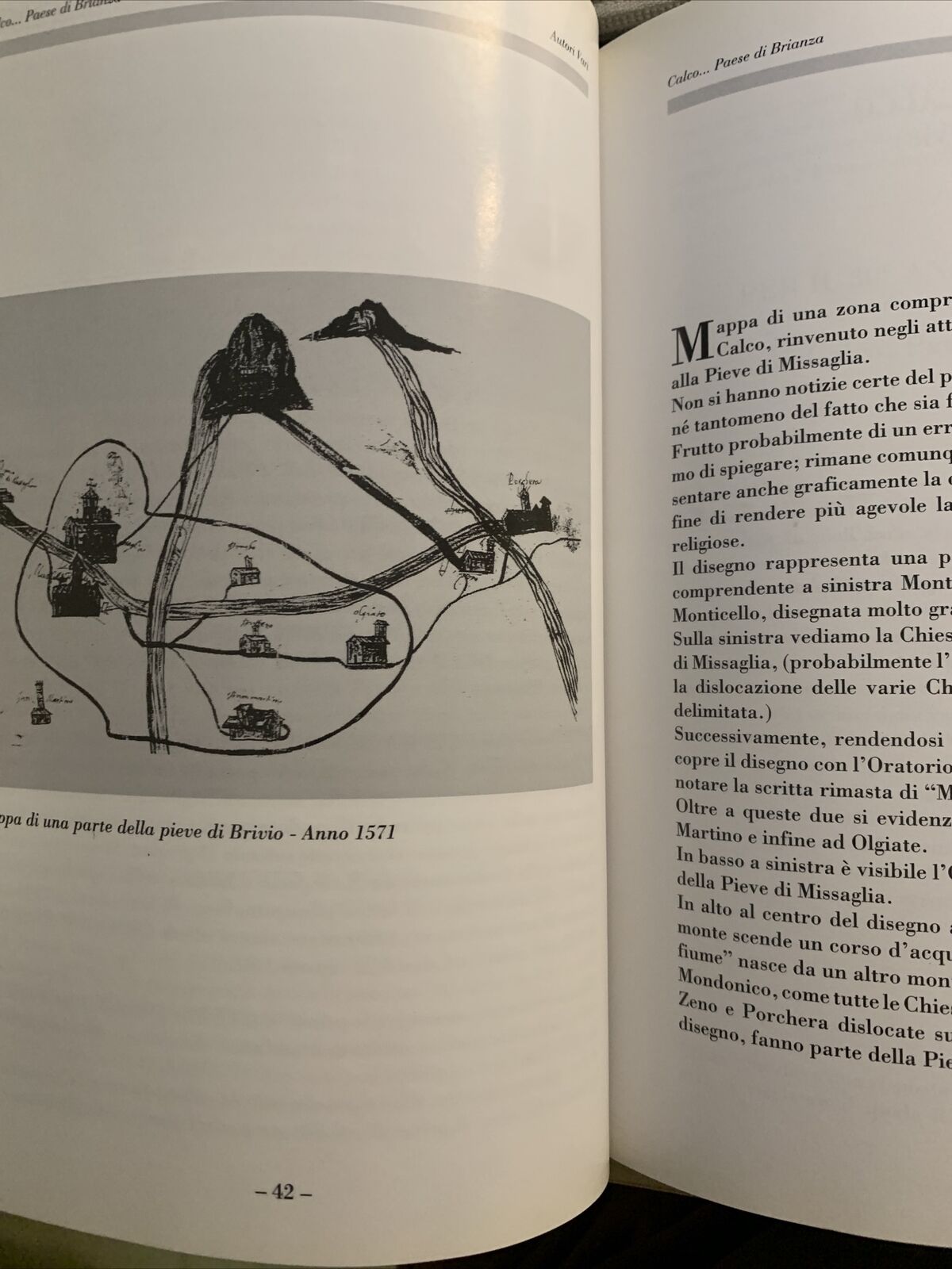 CALCO . . . Paese di Brianza. Autori Vari, Don Carlo Borghi 1998 #