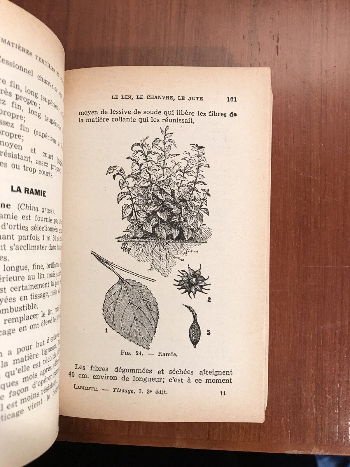 Manuel de tissage Ch. Labriffe J. B Baillière 4 volumi