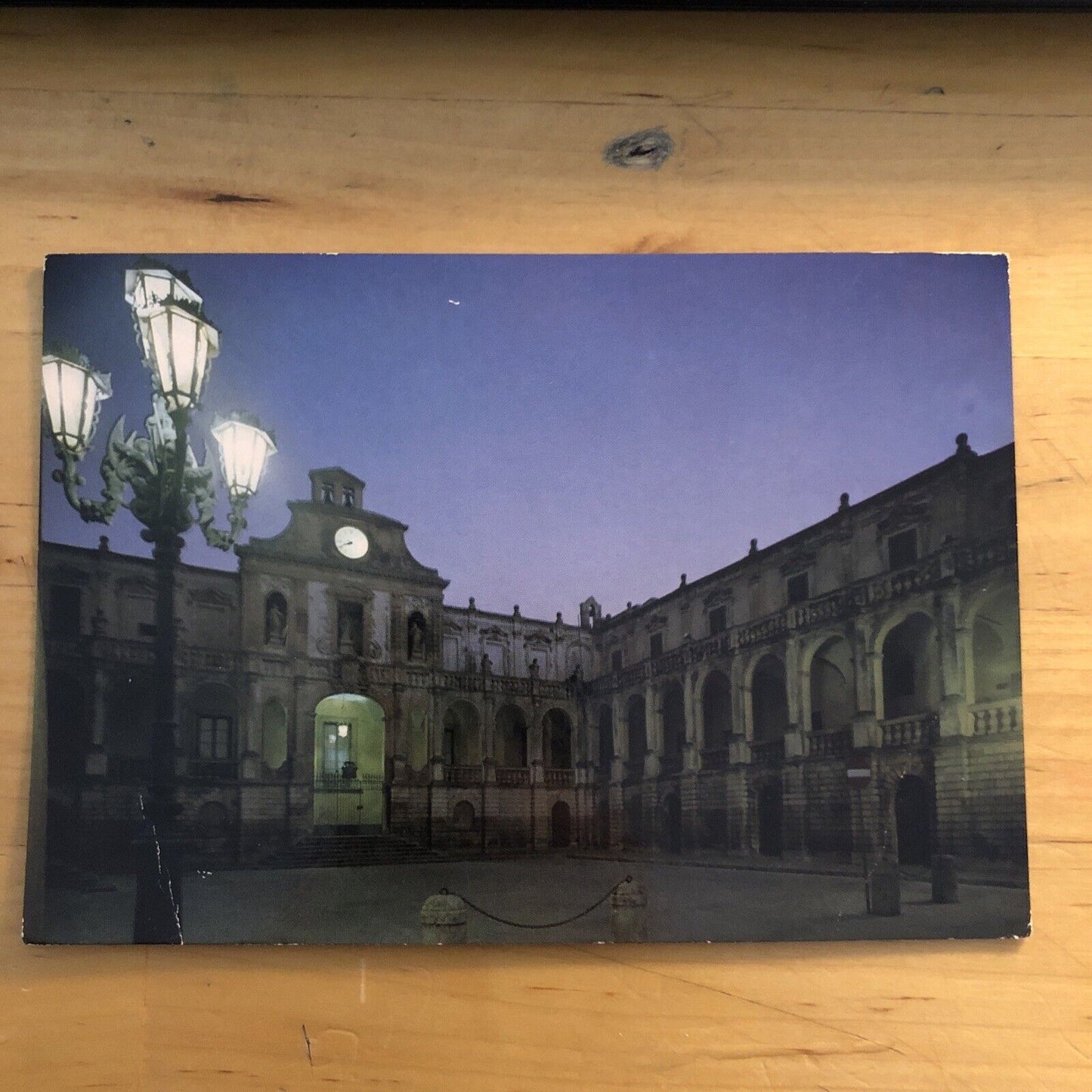 Cartolina LECCE PALAZZO VESCOVILE - VIAGGIATA 1986