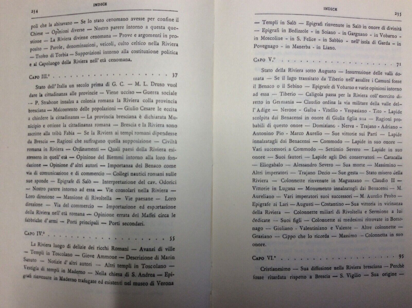 BETTONI F. - STORIA DELLA RIVIERA DI SALÓ, FORNI EDITORE RISTAMPA