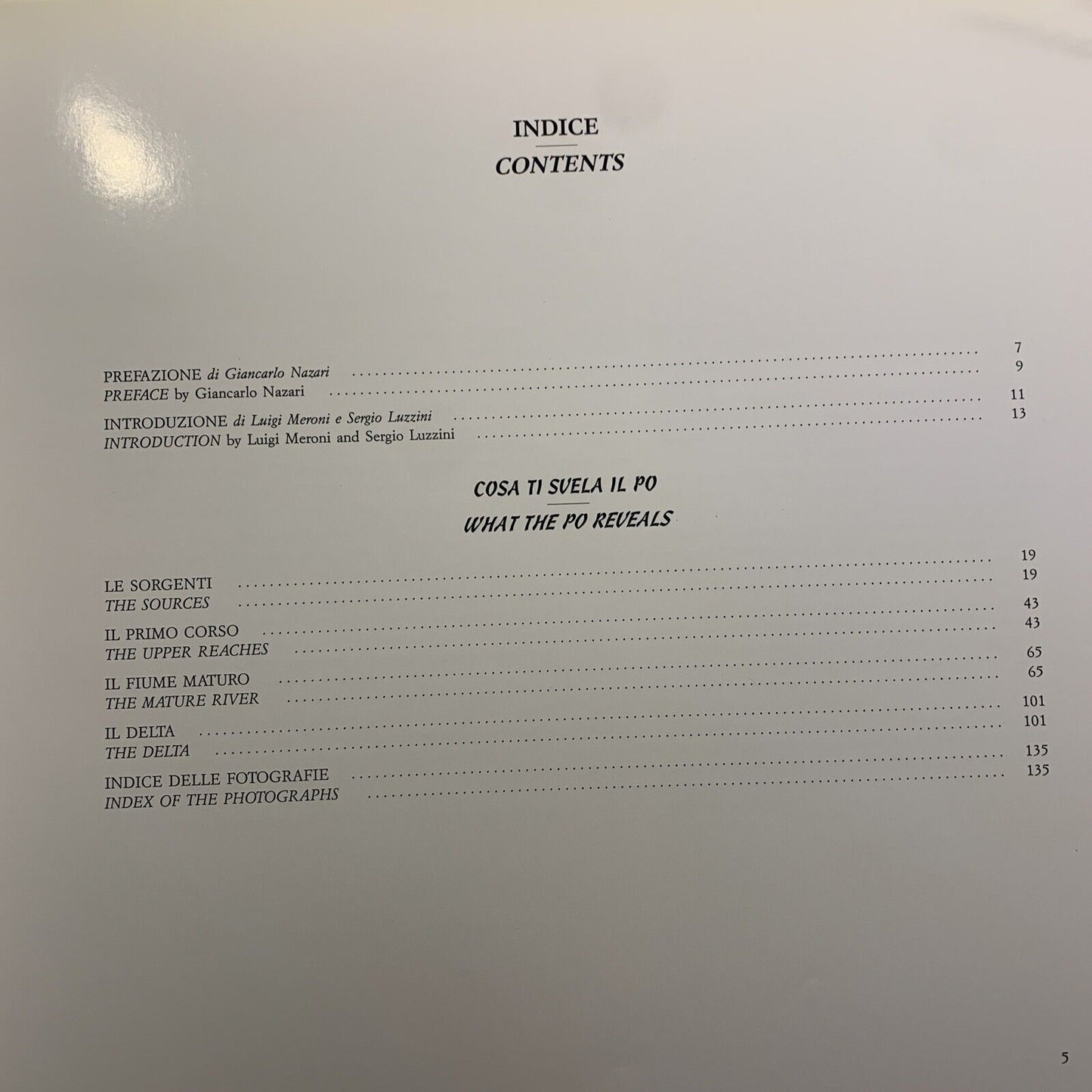 COSA TI SVELA IL PO - Luigi Meroni, Sergio Luzzini. Publinova Edizioni Negri #