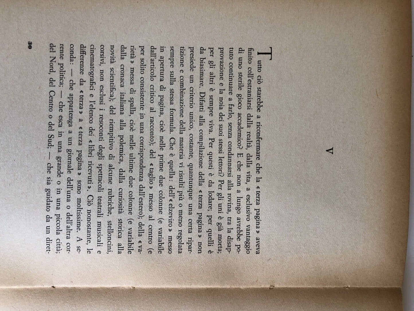 INCHIESTA SULLA TERZA PAGINA - ENRICO FALQUI, EDIZIONI RADIO ITALIANA, 1953