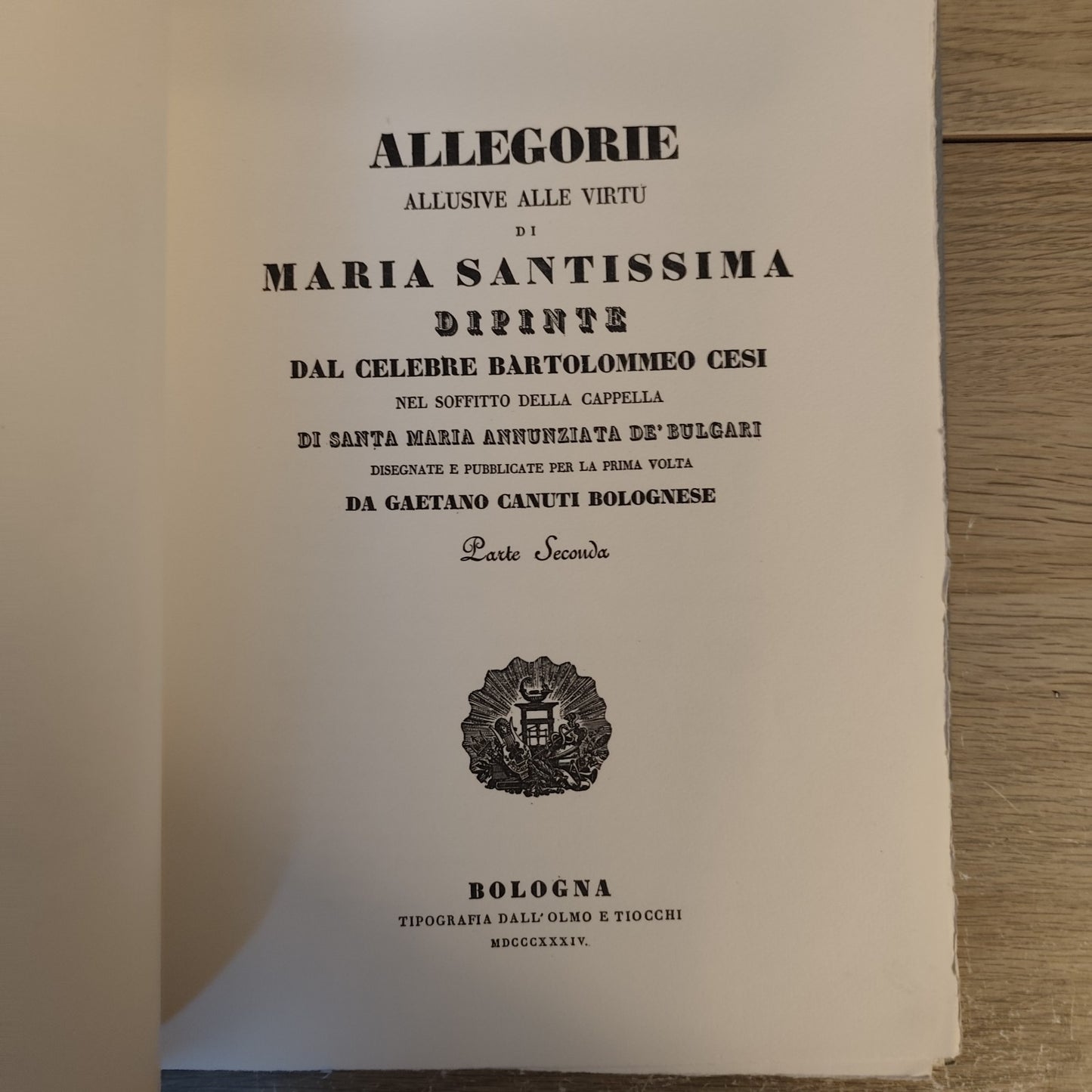 Pitture di Bartolommeo Cesi - Cartella con testo e tavole - Atesa 1972