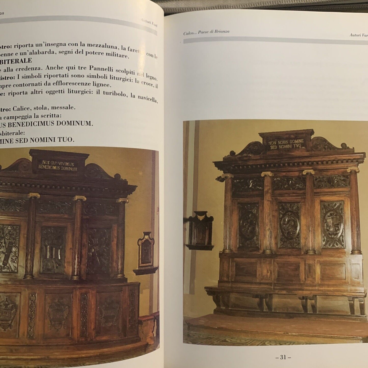 CALCO . . . Paese di Brianza. Autori Vari, Don Carlo Borghi 1998 #