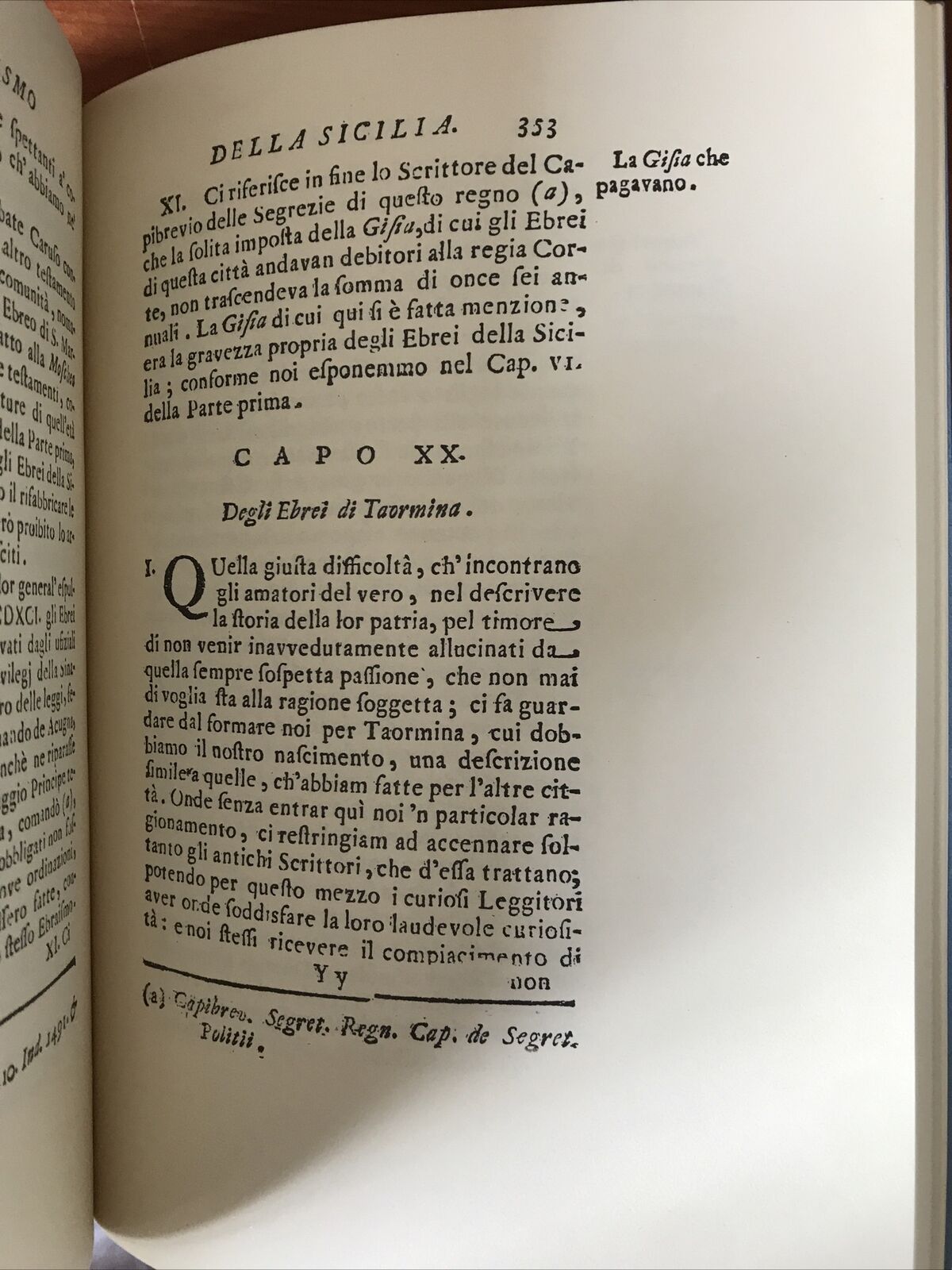 L'EBRAISMO DELLA SICILIA, ARNALDO FORNI ED., Giovanni di Giovanni
