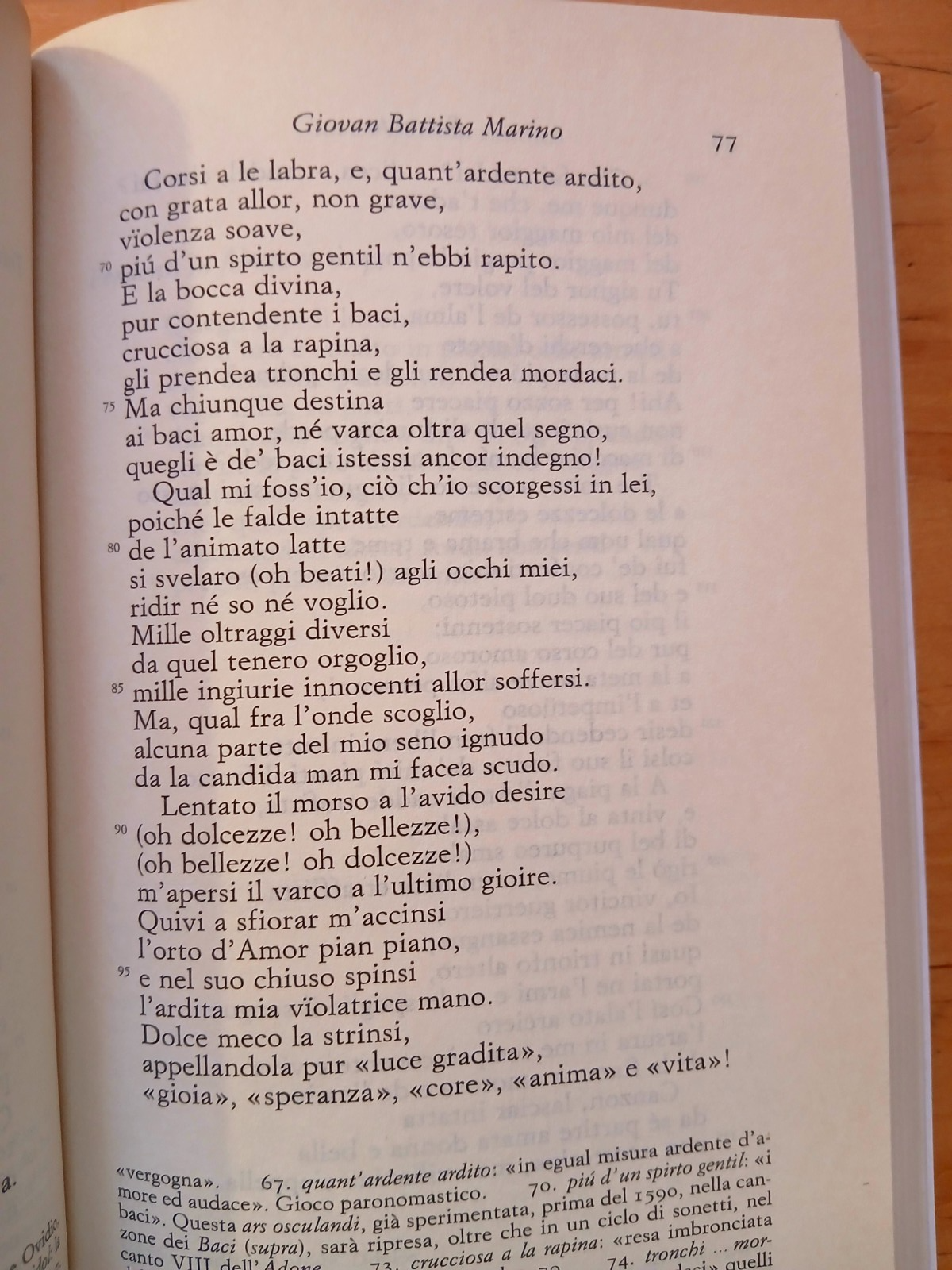 Antologia della poesia italiana - Seicento - Cesare Segre, Ossola. Einaudi 2001