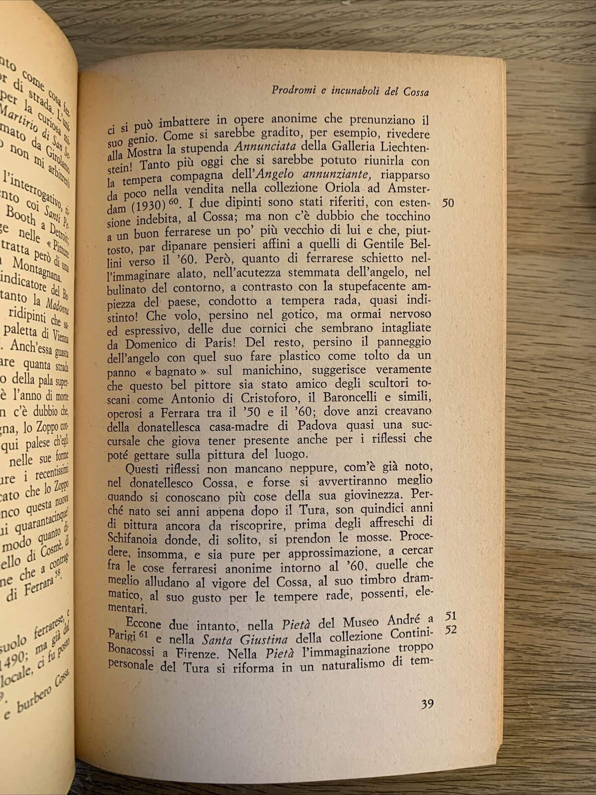 Roberto Longhi - Officina Ferrarese. Biblioteca Sansoni 1975