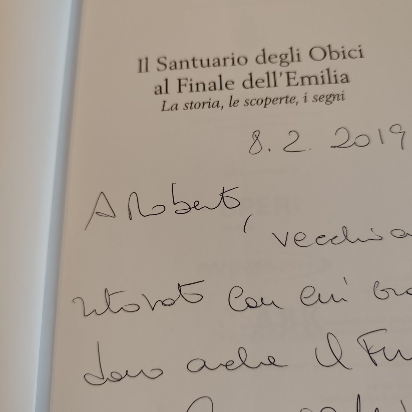 Il Santuario degli Obici al Finale dell’Emilia. Maria Alessandra Molza 2017