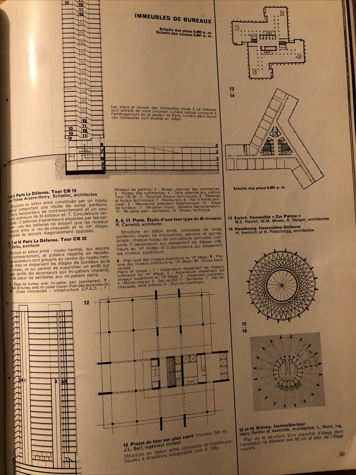 Techniques & Architectures - Grand immeubles - Avril 1965 ARCHITECTURE MAGAZINE