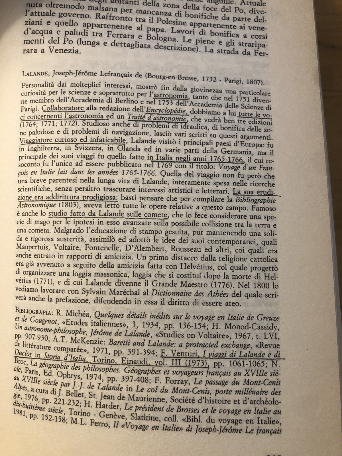 Viaggi e viaggiatori del settecento in Emilia e in Romagna. Giorgio Cusatelli