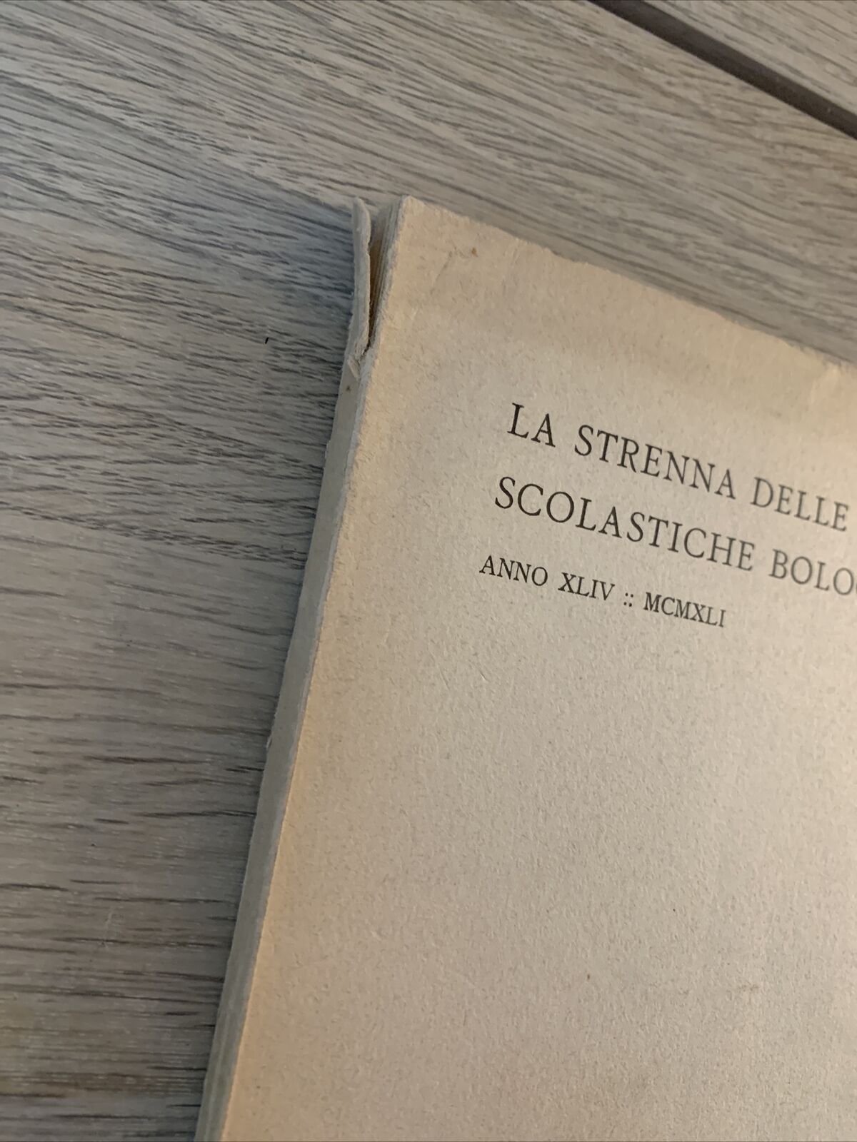 LA STRENNA DELLE COLONIE SCOLASTICHE BOLOGNESI ANNO XLIV - MCMXLI