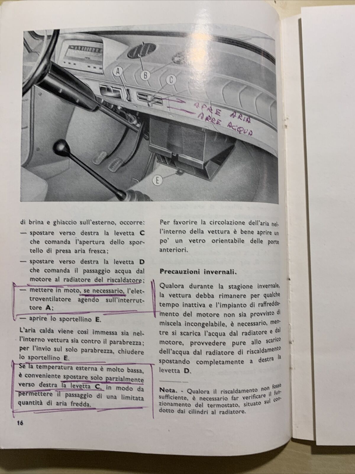 FIAT 124 uso e manutenzione #