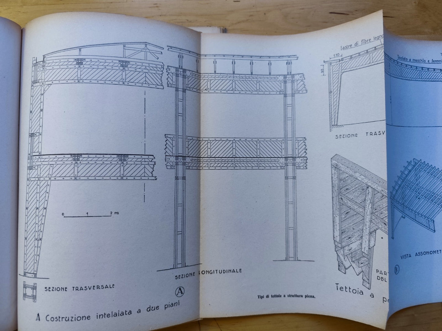 Tecnica delle costruzioni, costruzioni in Legno, Attilio Arcangeli vol. secondo