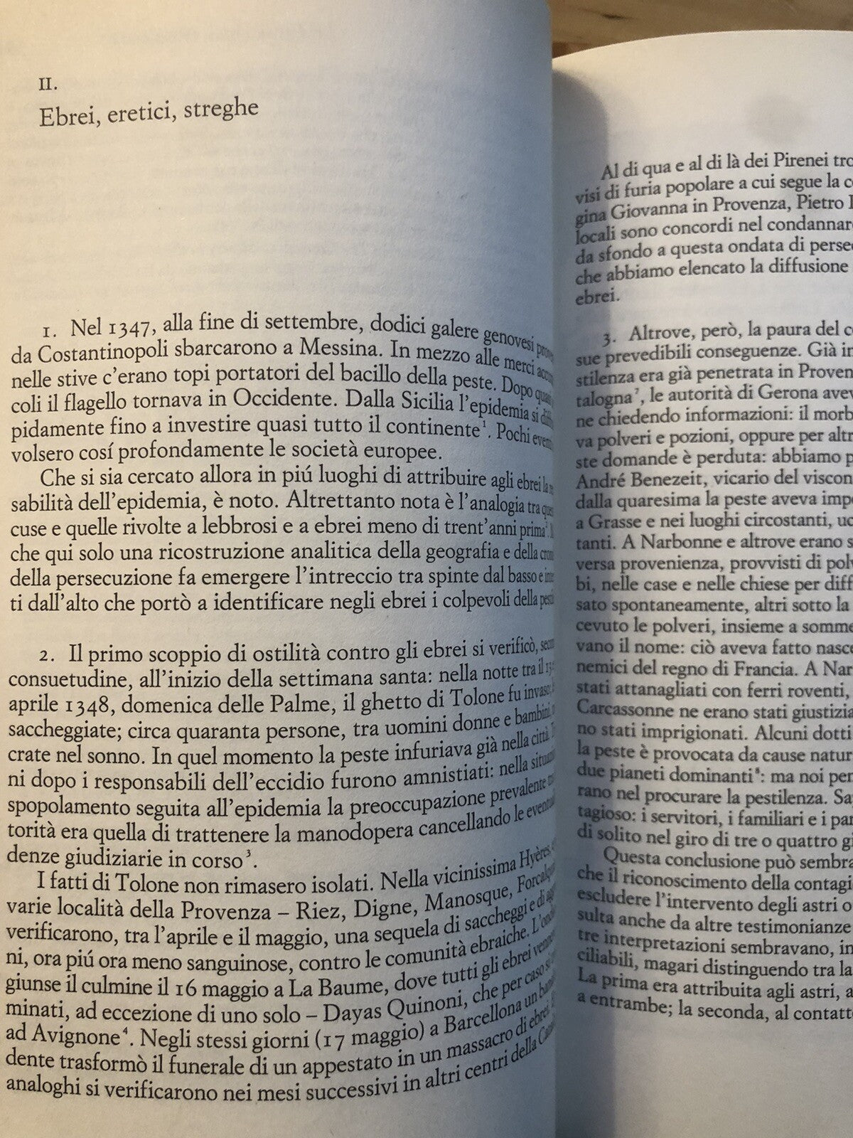 Storia notturna, una decifrazione del Sabba, Carlo Ginzburg. Einaudi 1998