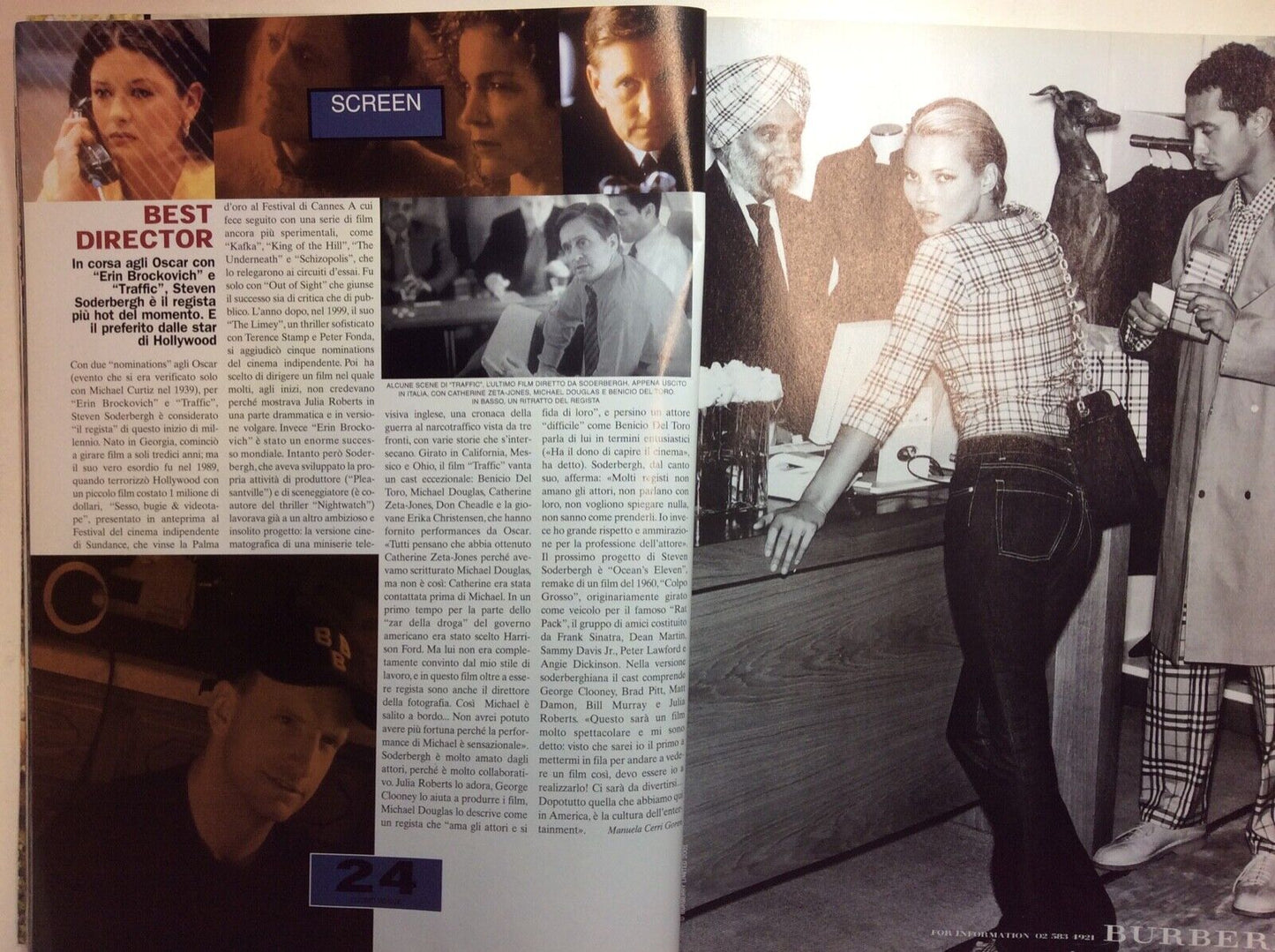 L’UOMO VOGUE, APRILE 2001, n.320.