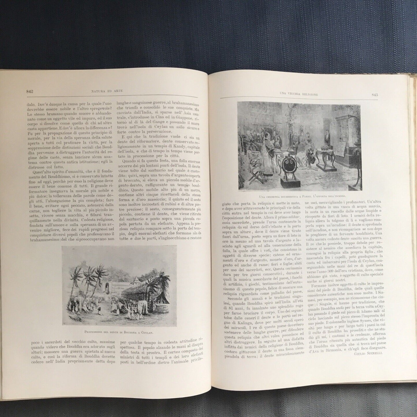 Natura ed arte - Vallardi. Anno XV (15). -Numeri dall'1 al 14 rilegati.