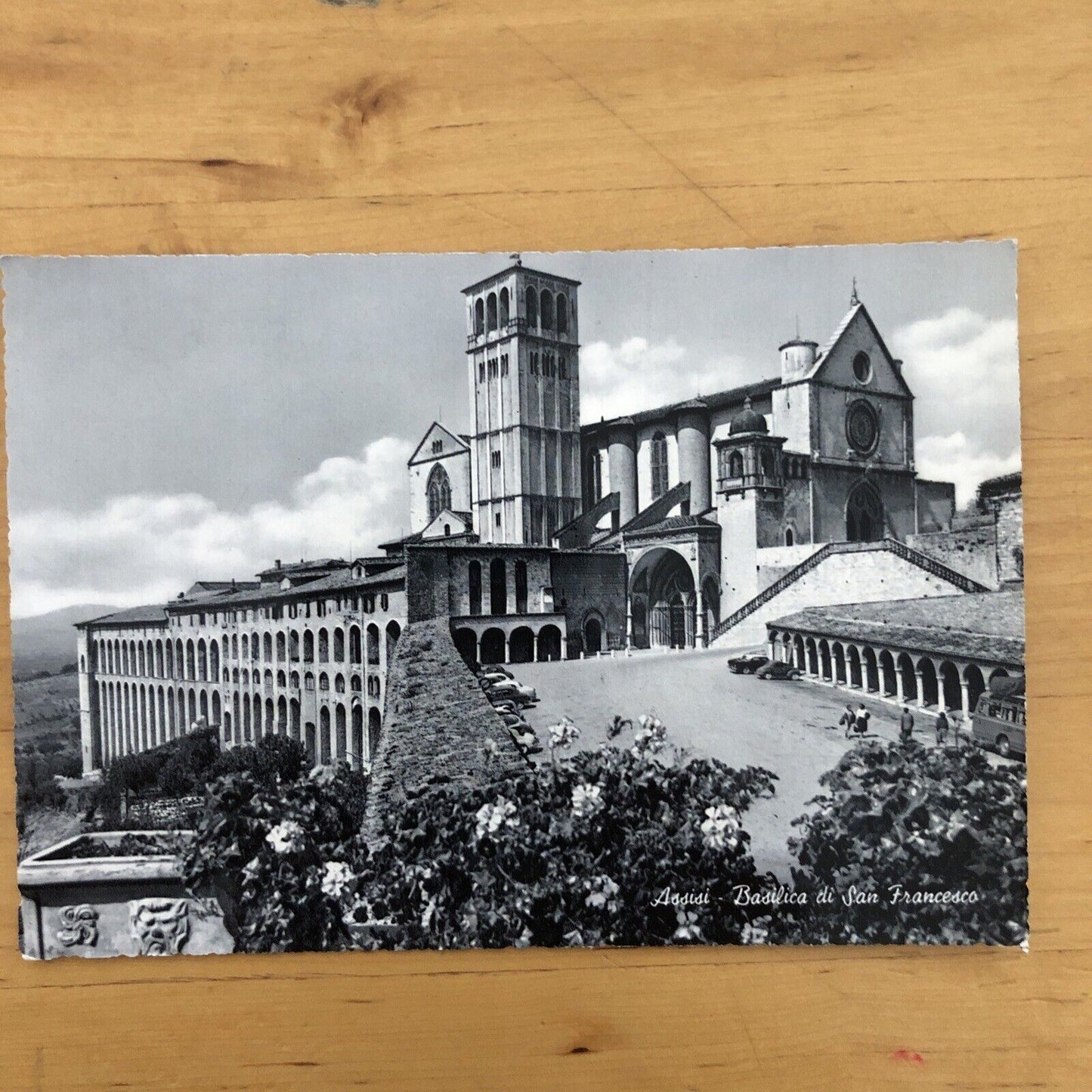 Cartolina ASSISI BASILICA DI SAN FRANCESCO non viaggiata