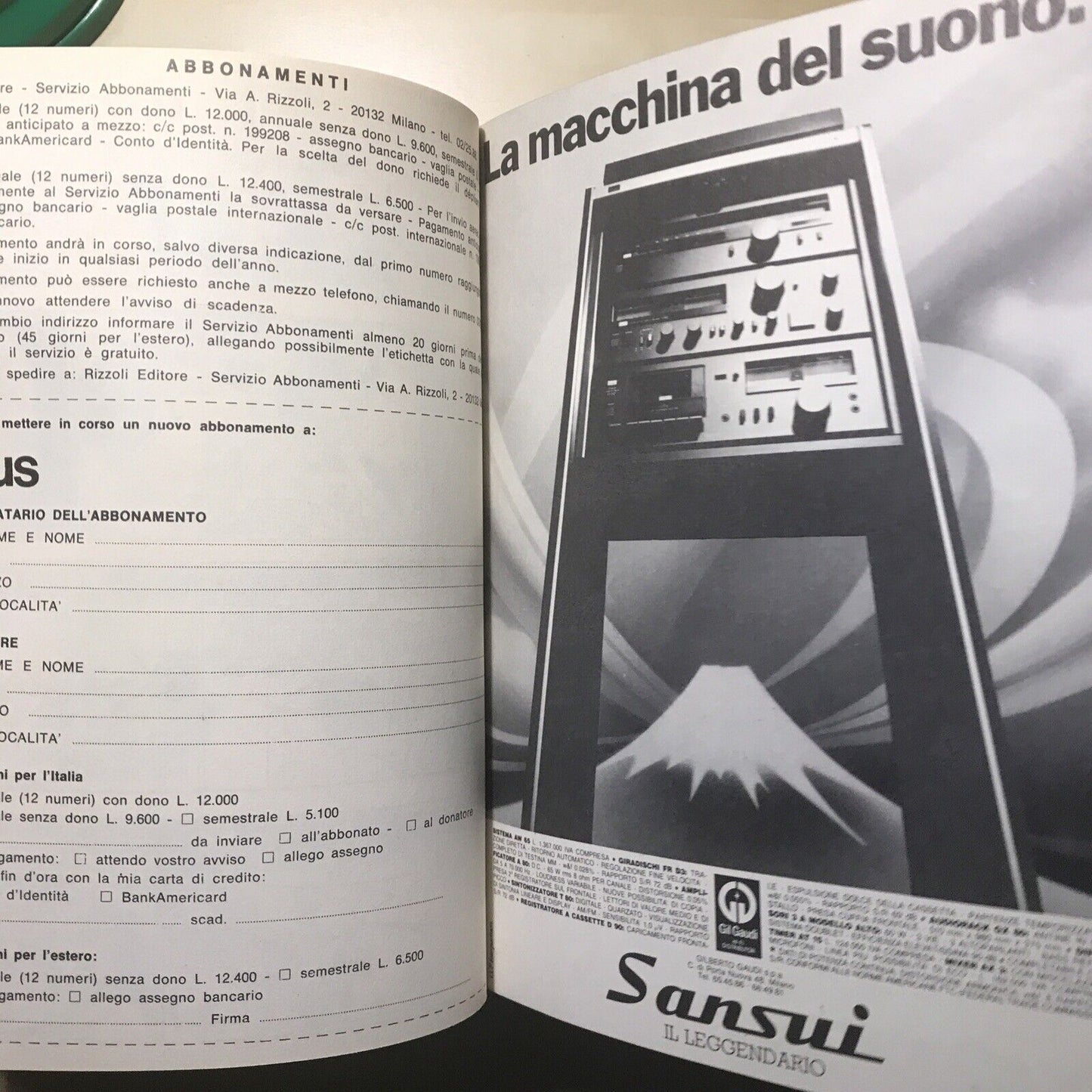 LINUS 1980 - 2. raccolta di 6 fumetti rilegata nel libro