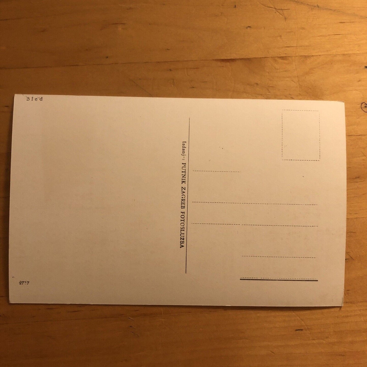 Cartolina ZAGREB NON VIAGGIATA