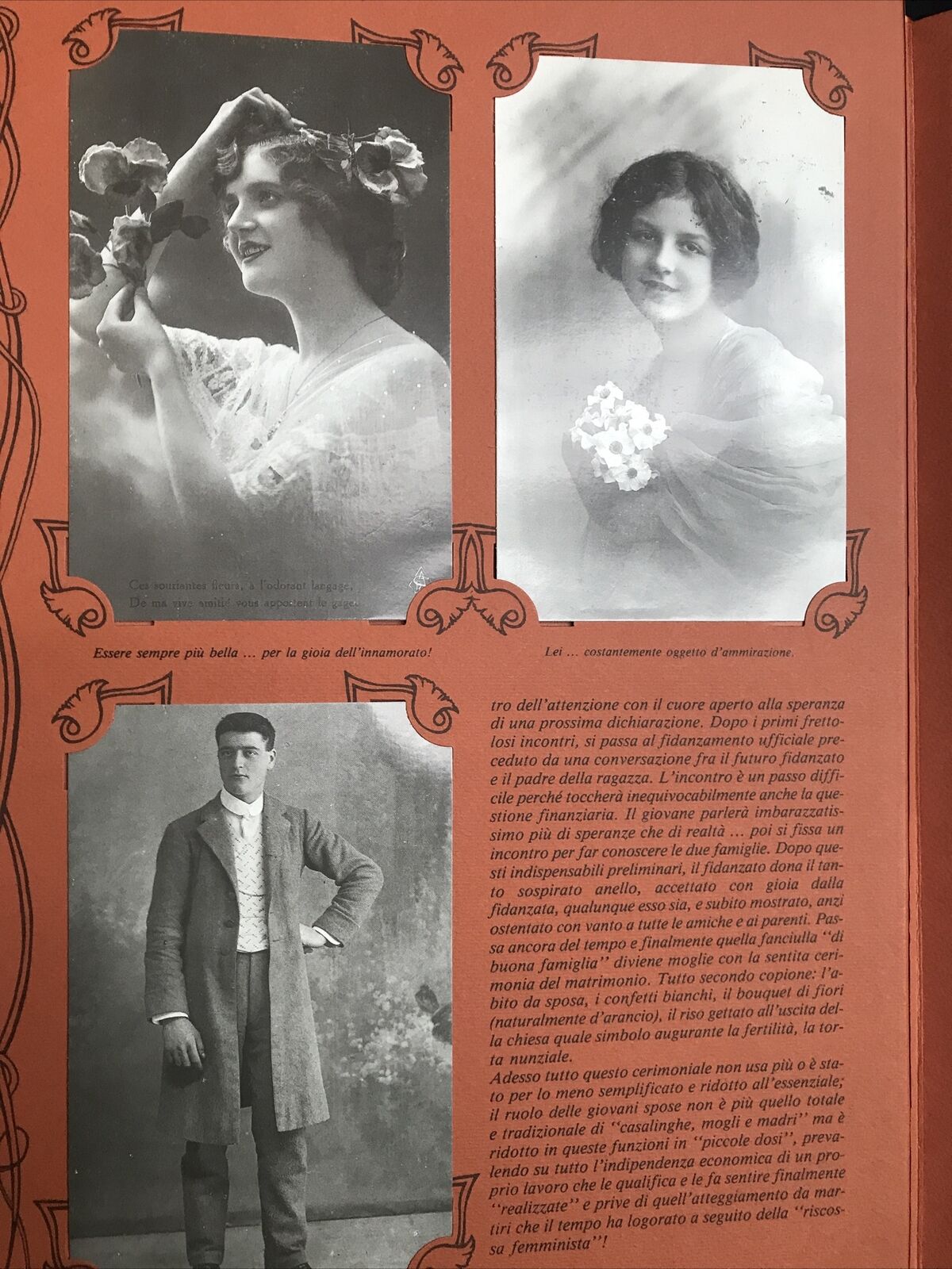COSÍ VISSERO... FELICI E CONTENTI, raccolta di rare cartoline d'epoca, L. Artusi