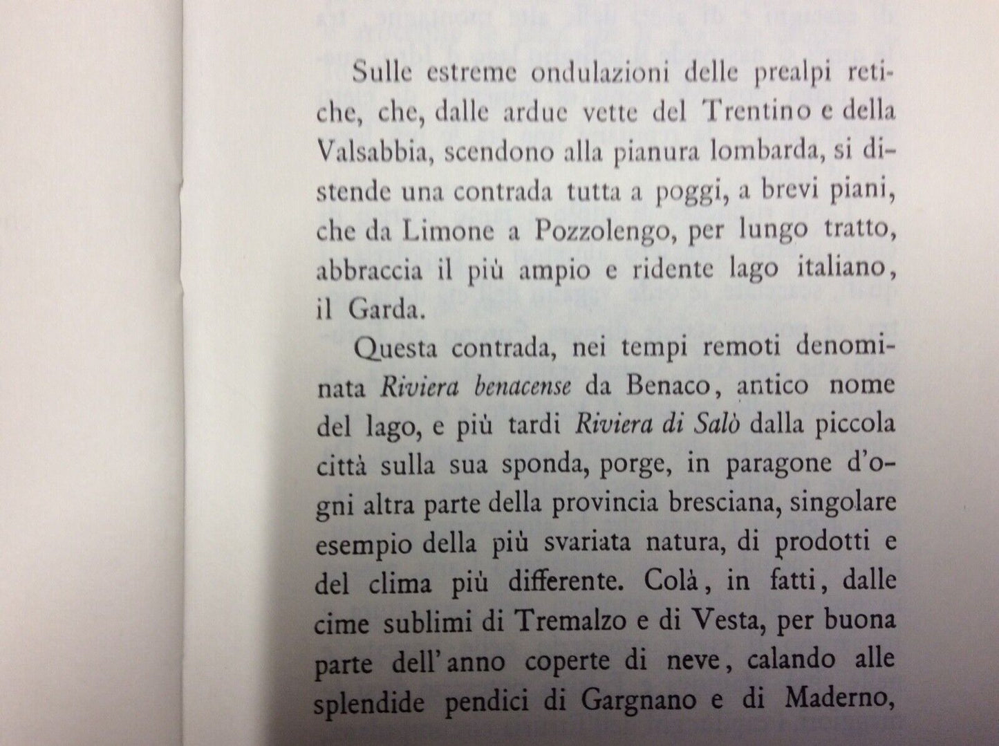 BETTONI F. - STORIA DELLA RIVIERA DI SALÓ, FORNI EDITORE RISTAMPA