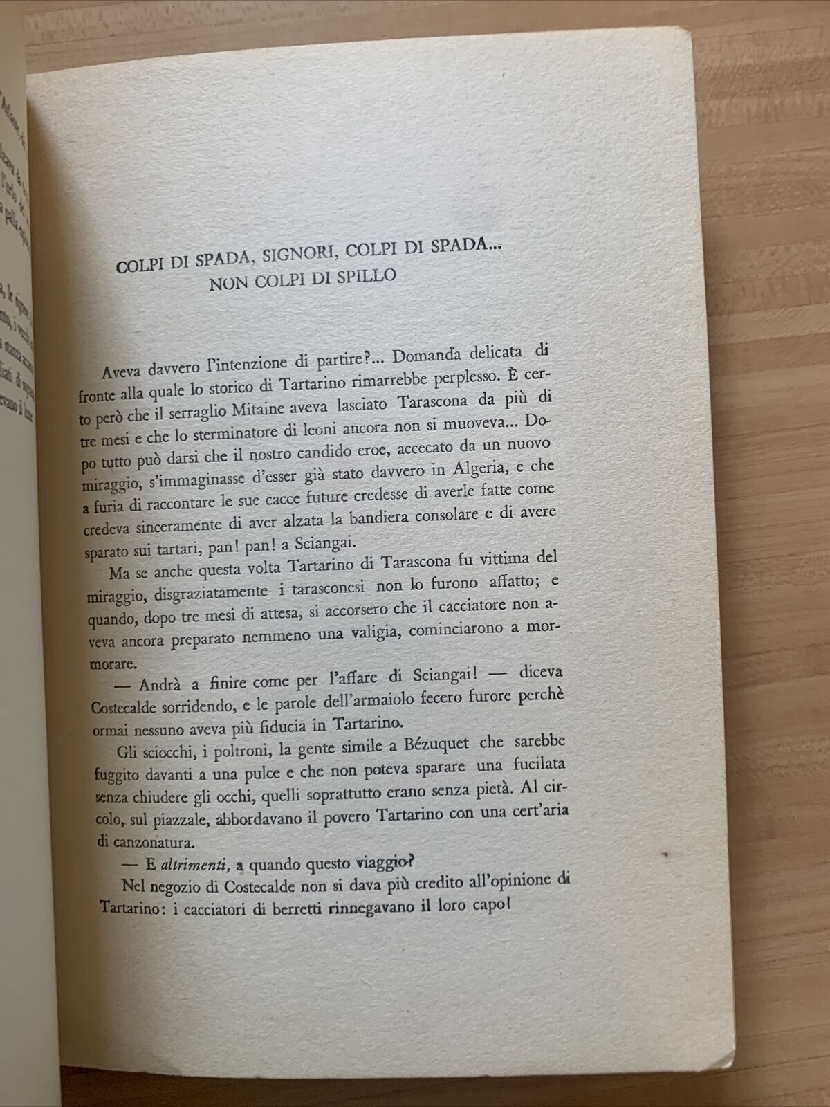 TARTARINO DI TARASCONA - DAUDET, CAPITOL EDIZ. ( senza data - prima edizione?) #