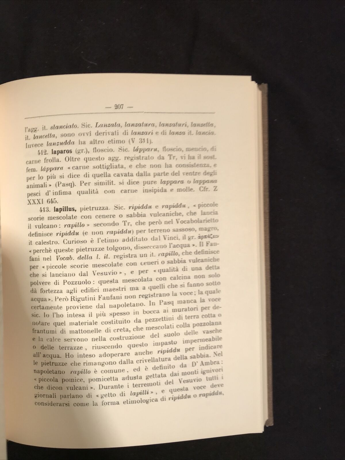 Contributo al lessico etimologico romanzo SUBDIALETTO SICILIANO A.FORNI