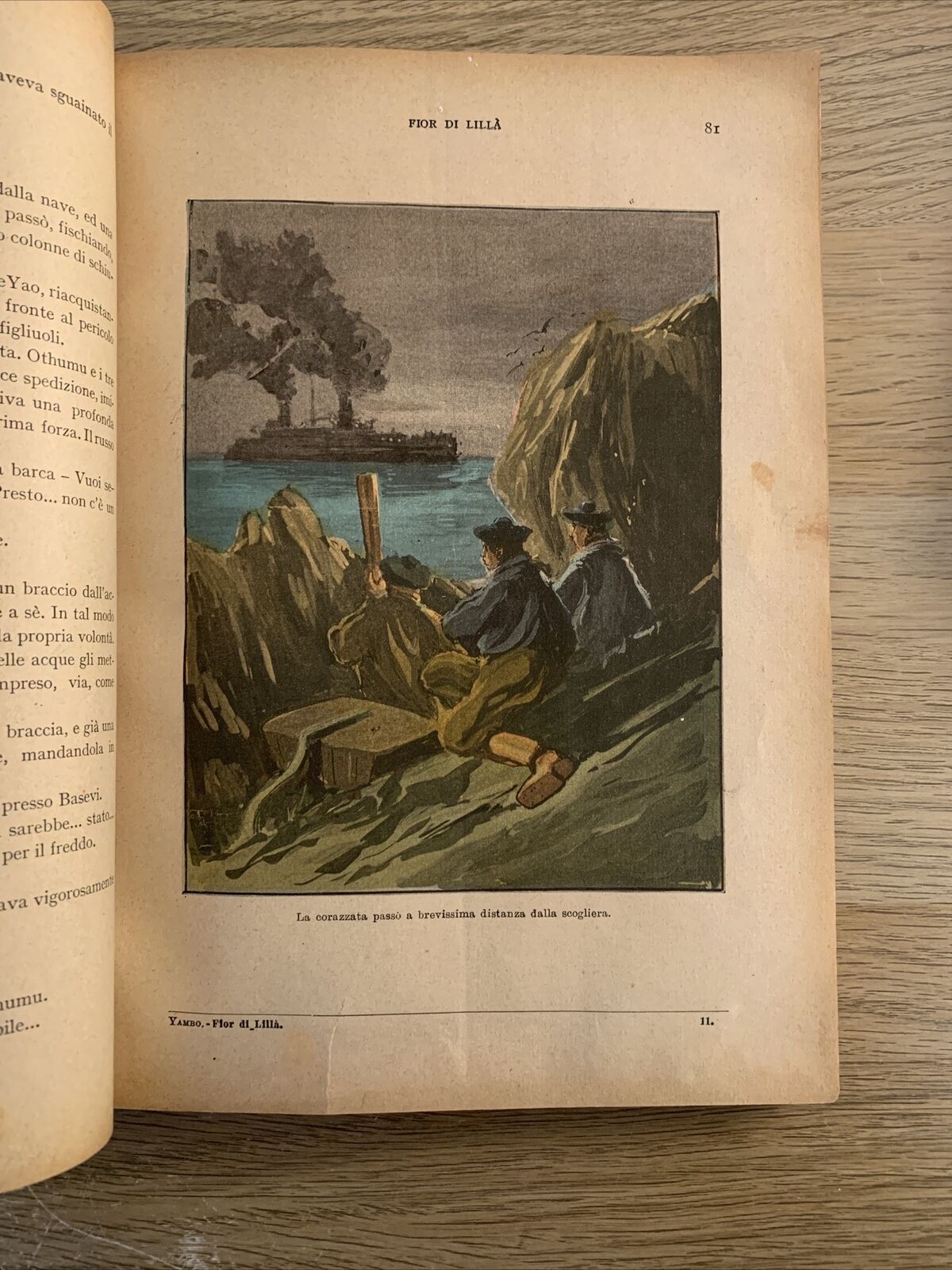 FIOR DI LILLA avventure. Disegni Yambo. G. Scotti editore 1905