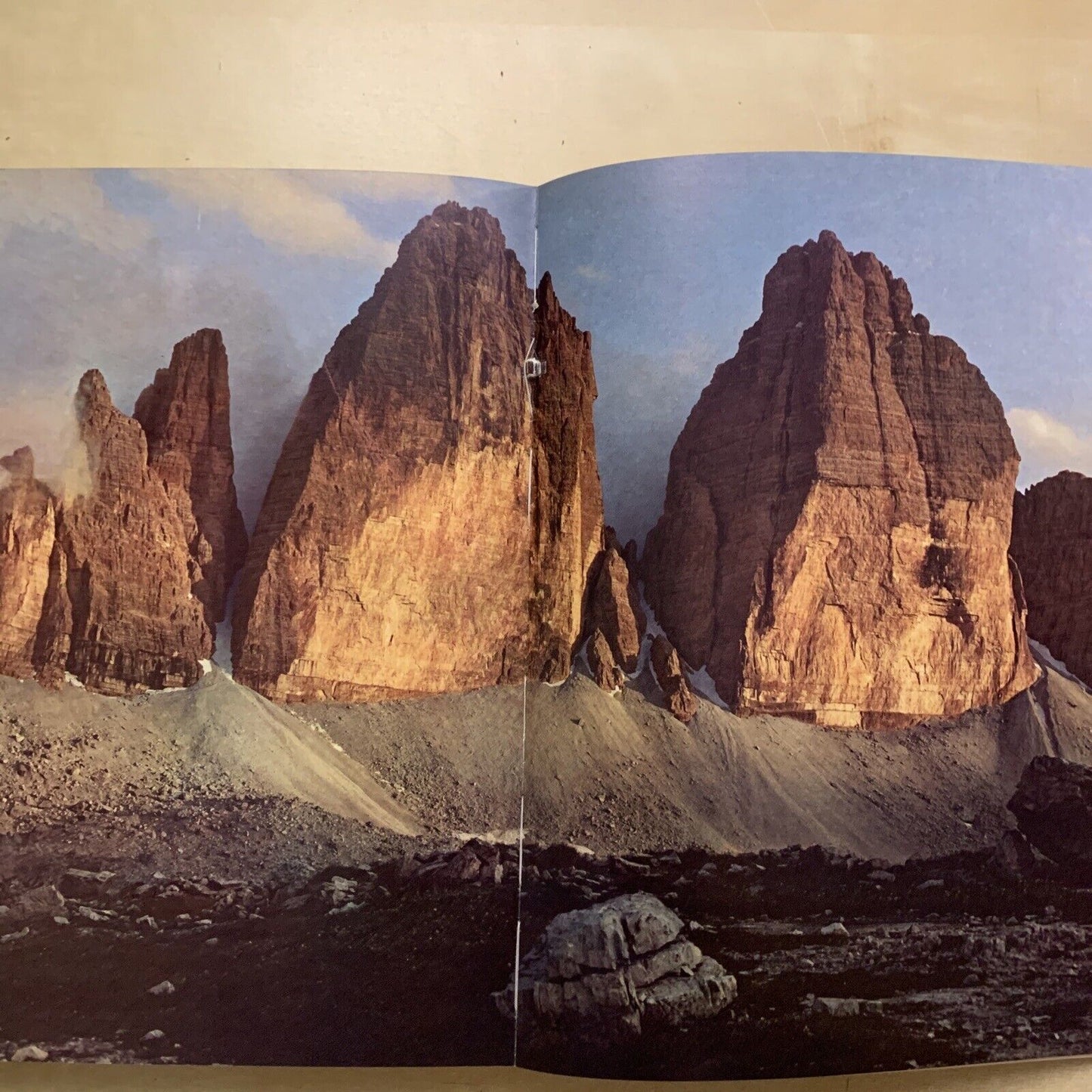 CORTINA D'AMPEZZO le dolomiti d'Ampezzo, Monte Pelmo, Cime di Lavaredo. 1980