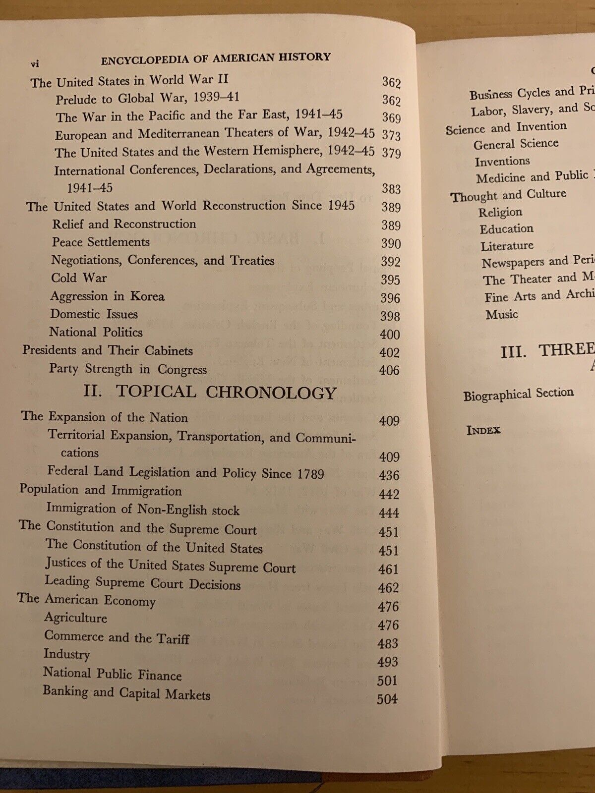 ENCYCLOPEDIA OF AMERICAN HISTORY - RICHARD MORRIS, HARPER & BROTHERS 1953