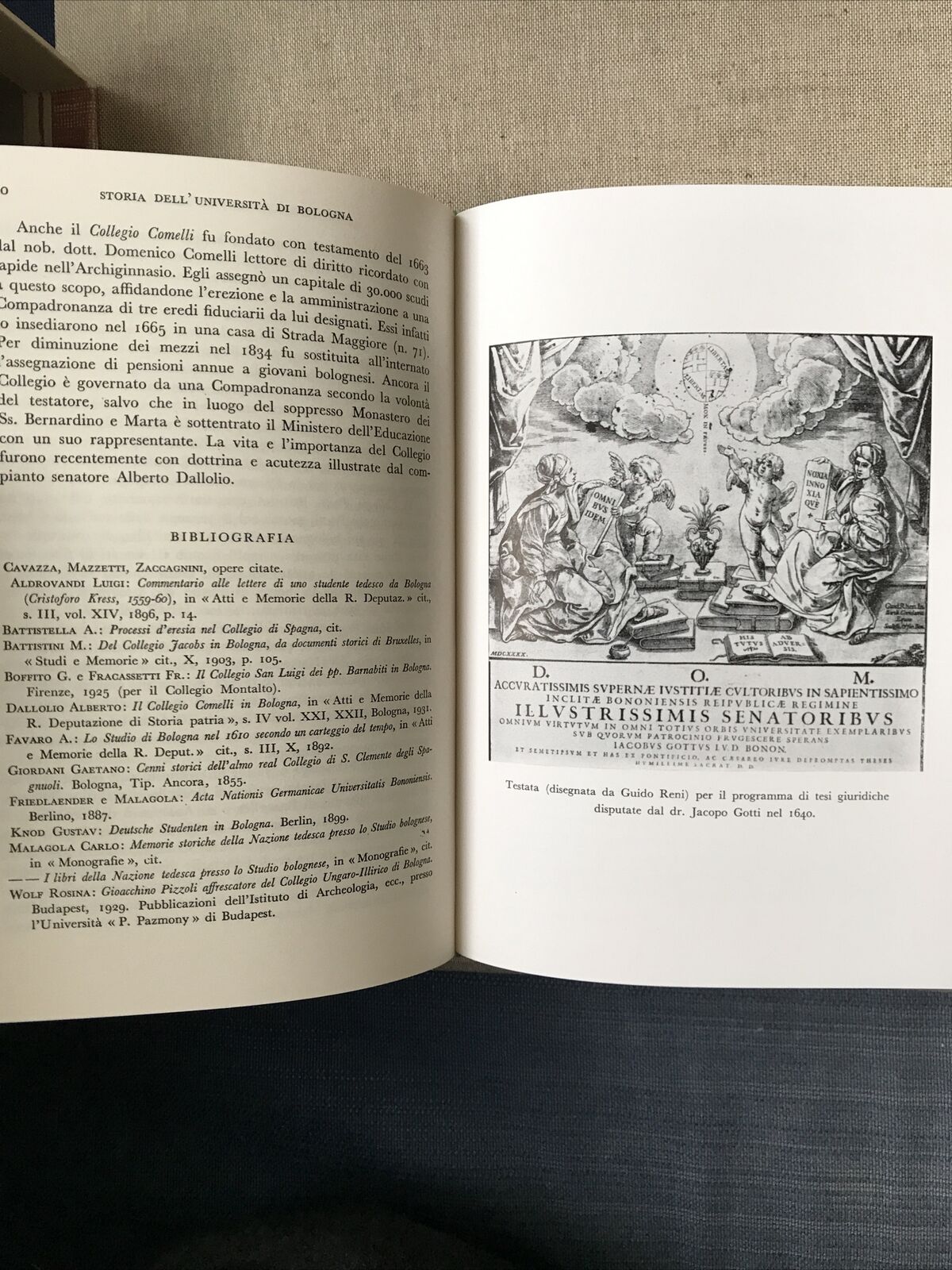 STORIA DELL'UNIVERSITÀ DI BOLOGNA - L. Simoni, A. Sorbelli. Arnaldo Forni. 2vol