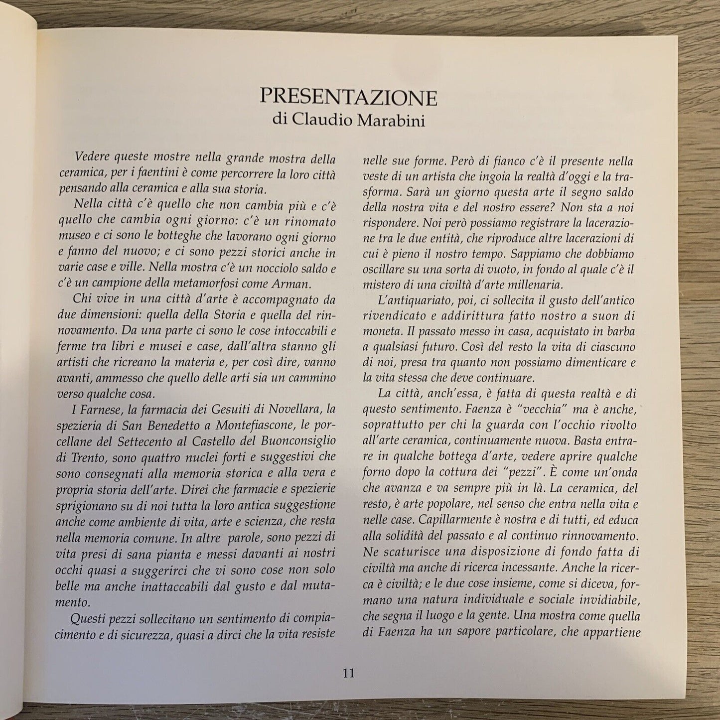 FAENZA FAIENCE. IV BIENNALE DELLA CERAMICA DI ANTIQUARIATO 1994 comune di Faenza