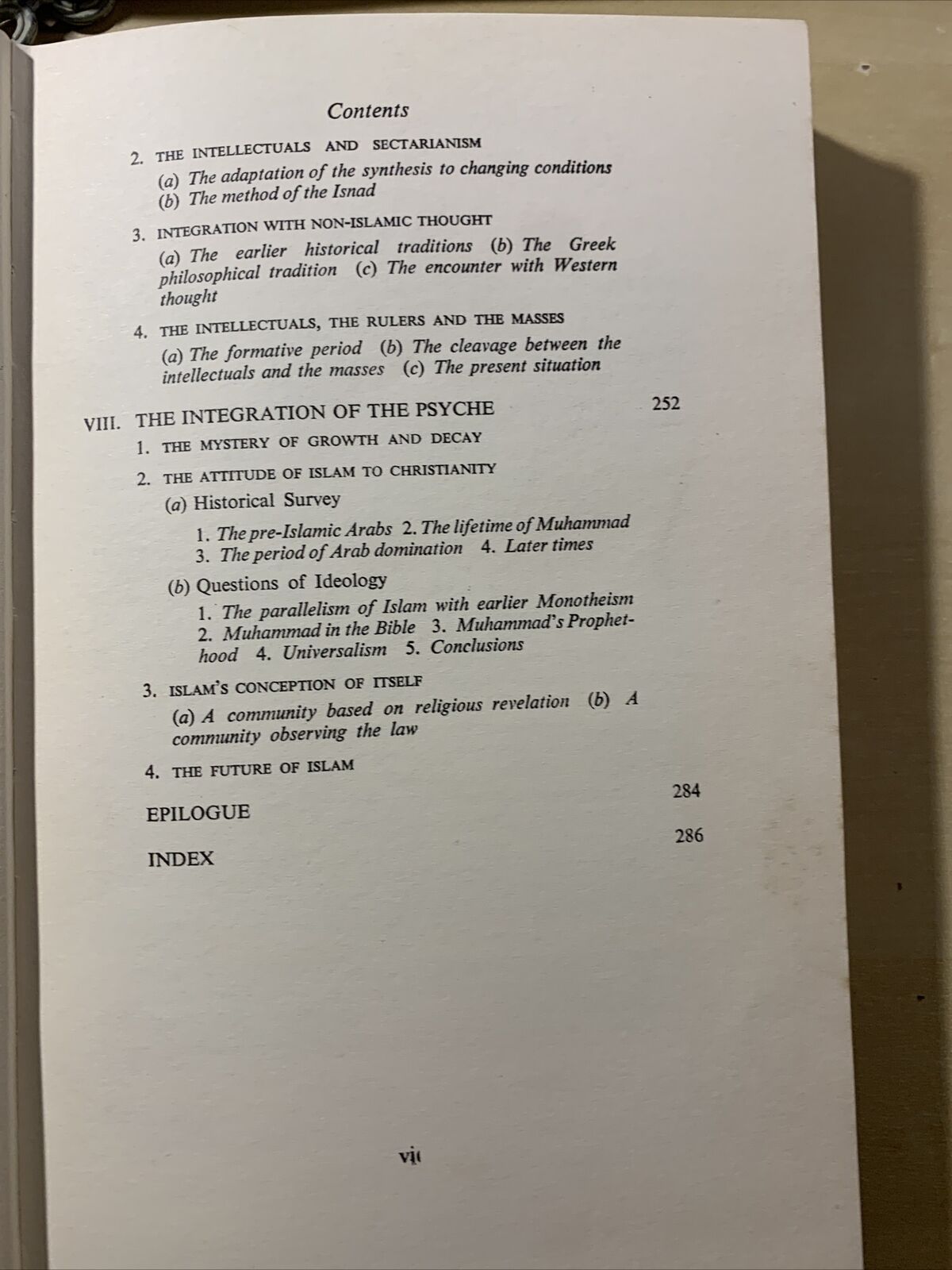 ISLAM AND THE INTEGRATION OF SOCIETY. MONTGOMERY WATT 1966
