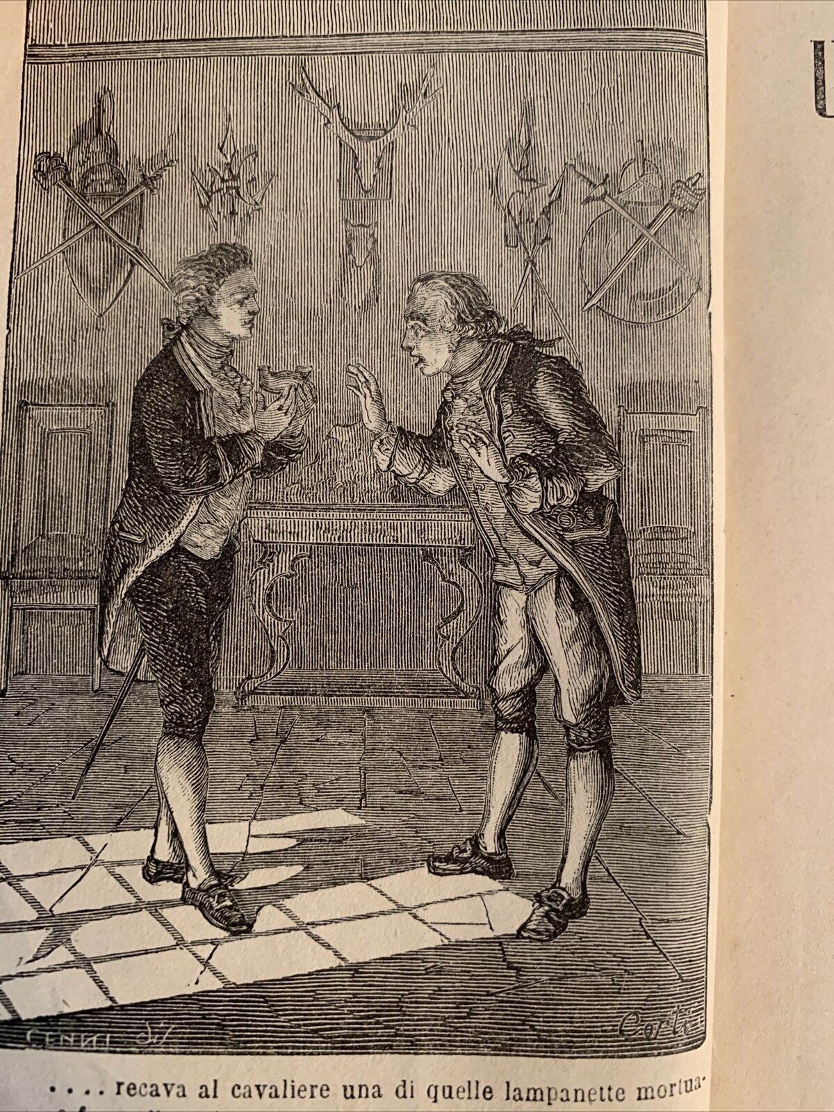 UBALDO ED IRENE racconti dal 1790 al 1814 - ANTONIO BRESCIANI volume primo 1872