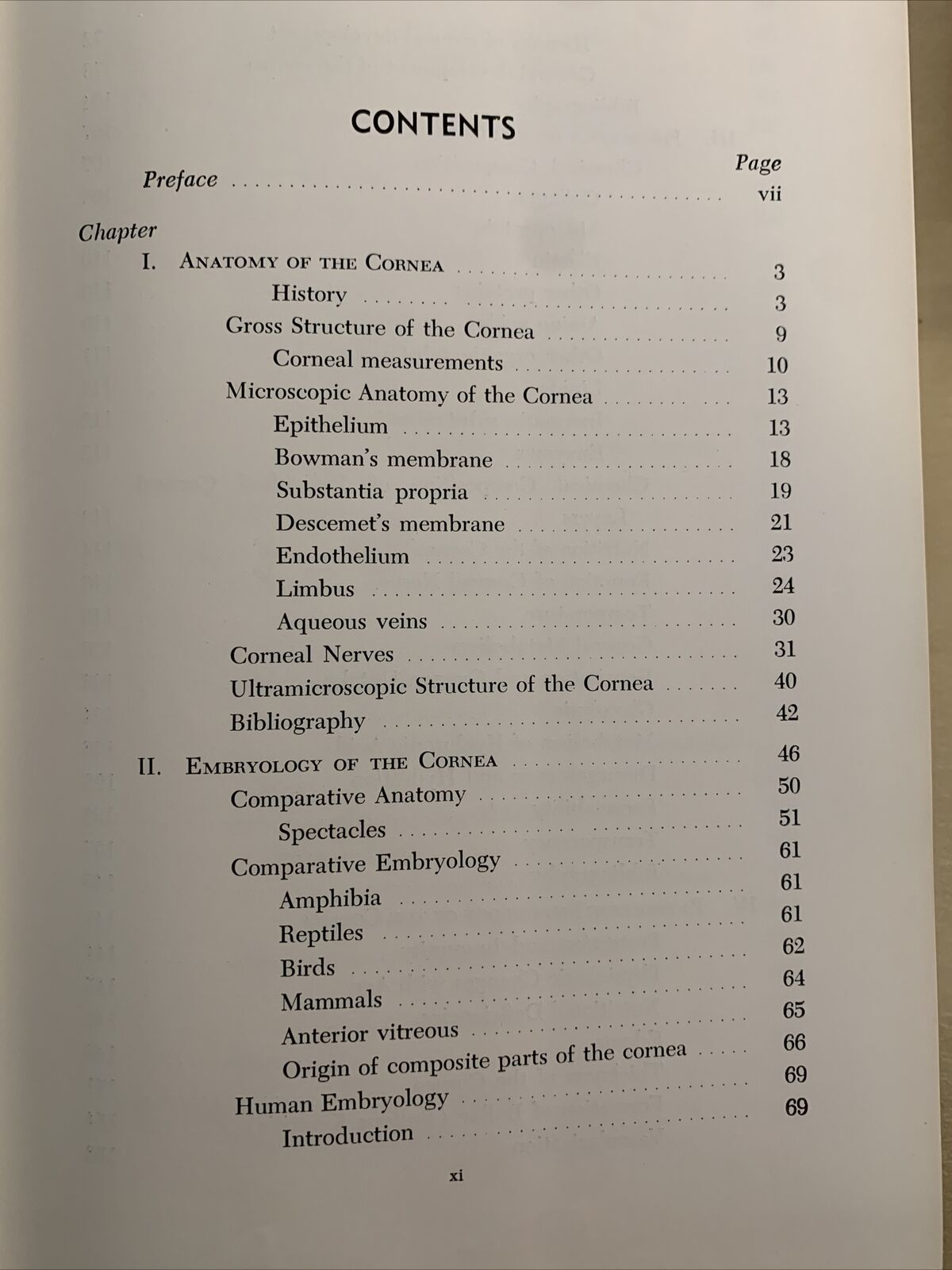 THE CORNEA - CHARLES THOMAS M. D.