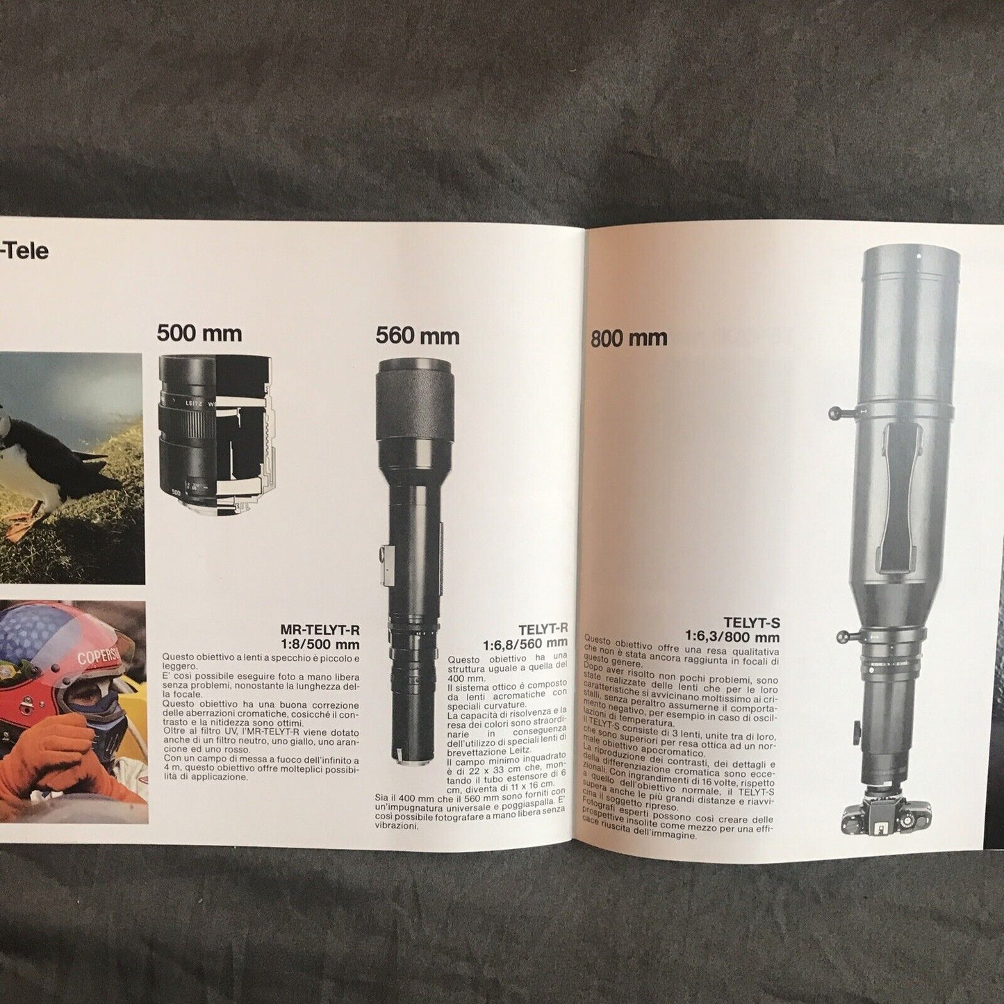 LEICA R4 - BROCHURE OPUSCOLO PUBBLICITÀ