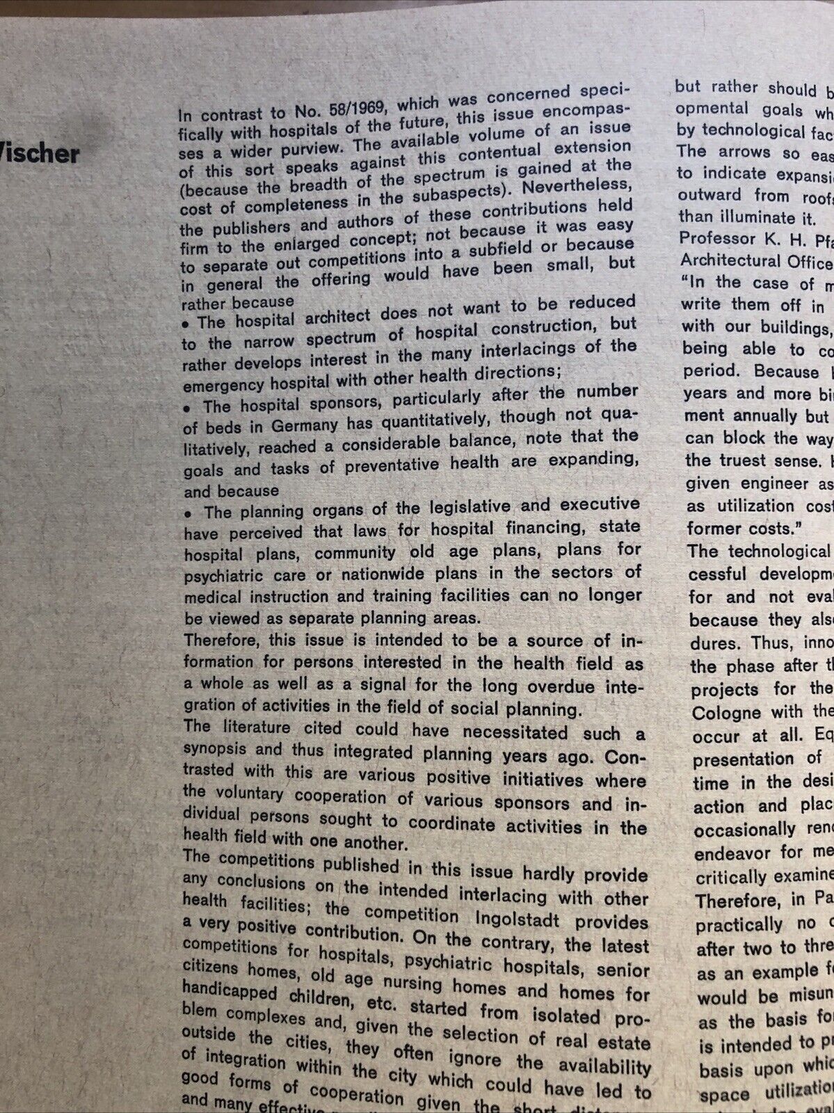 ARCHITEKTUR WETTBEWERBE 72 architecture, Bauen fur kranke, behinderte und alte