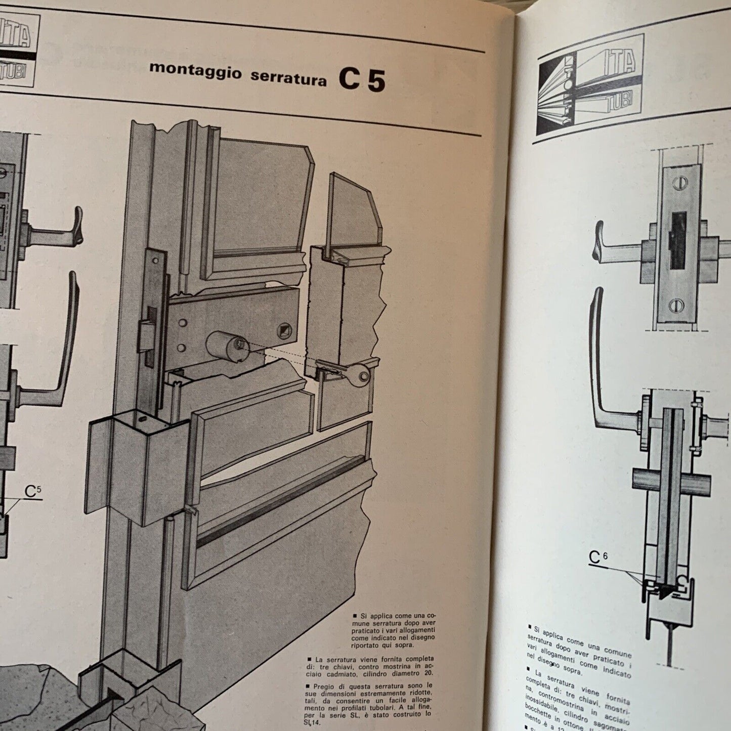 ITA TUBI catalogo generale 1974 - Industria tubi acciaio #
