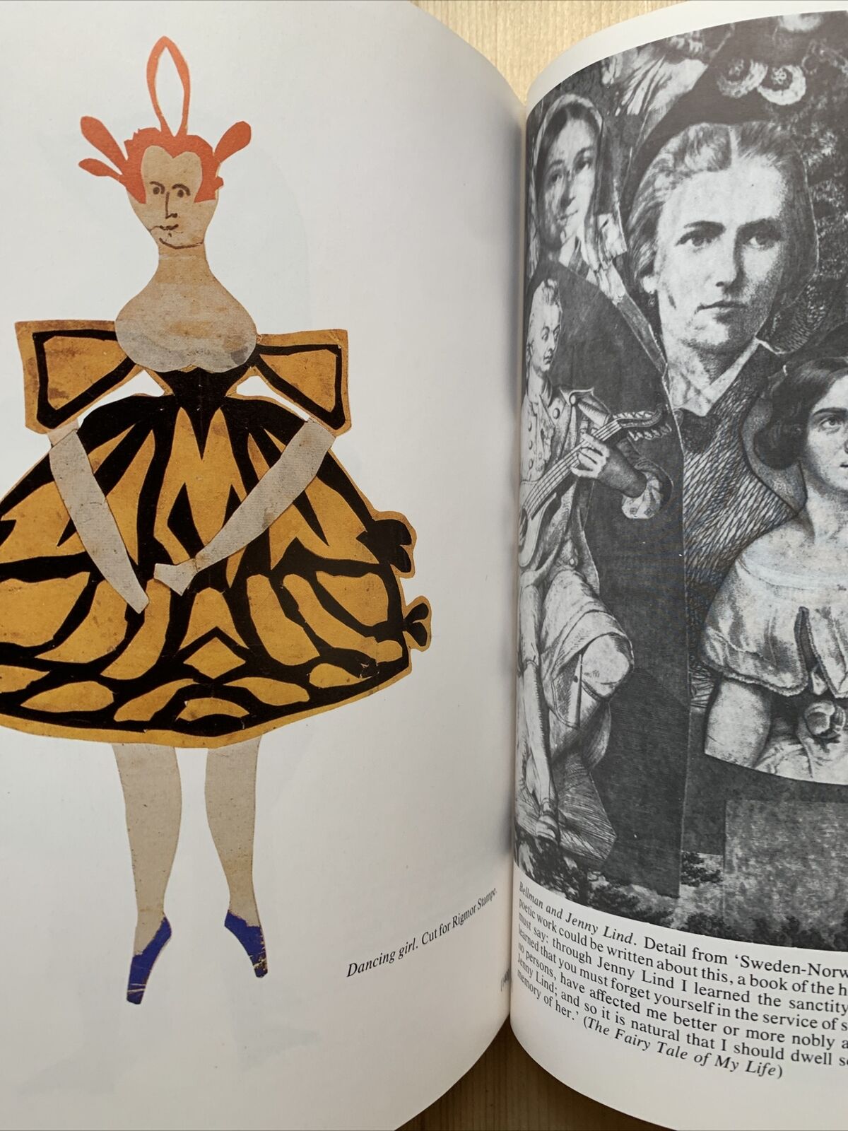 HANS CHRISTIAN ANDERSEN as an artist. Kjeld Heltoft 1977 #