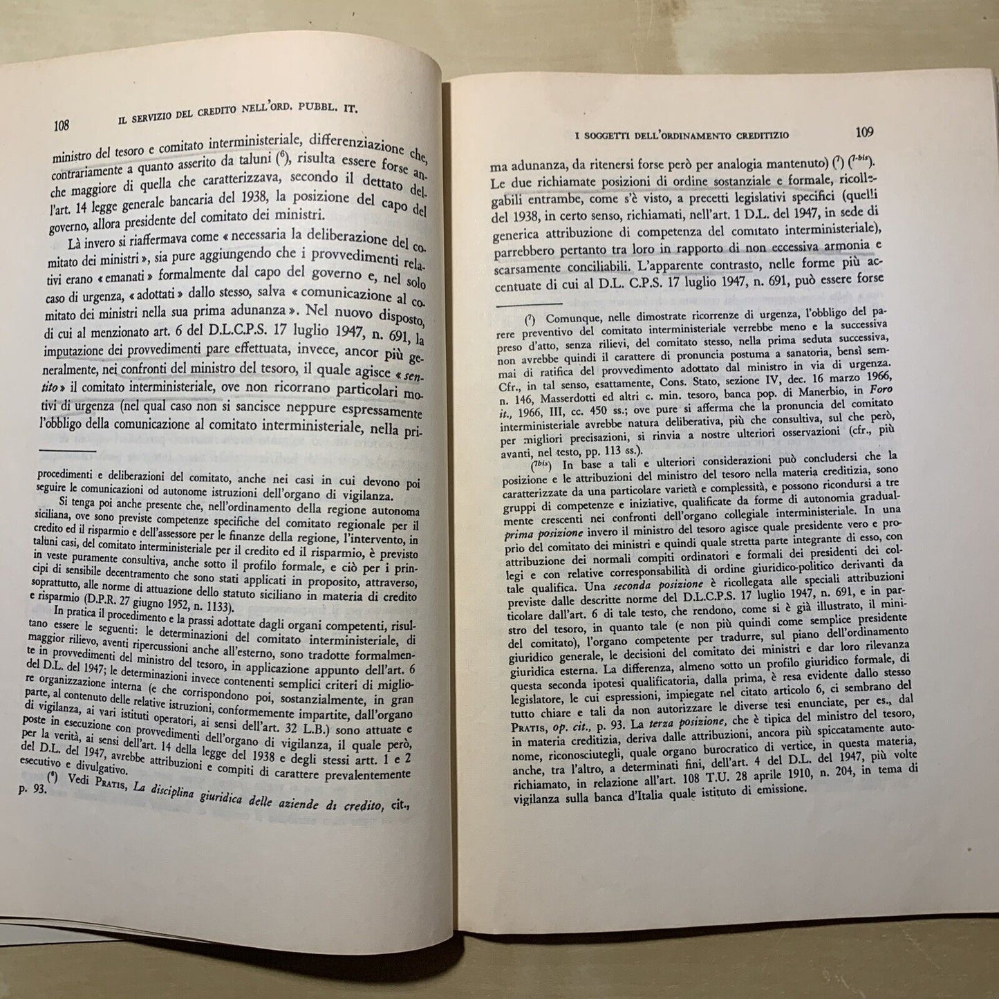 I SOGGETTI DELL'ORDINAMENTO CREDITIZIO, Gustavo Vignocchi - Giuffrè editore 1978