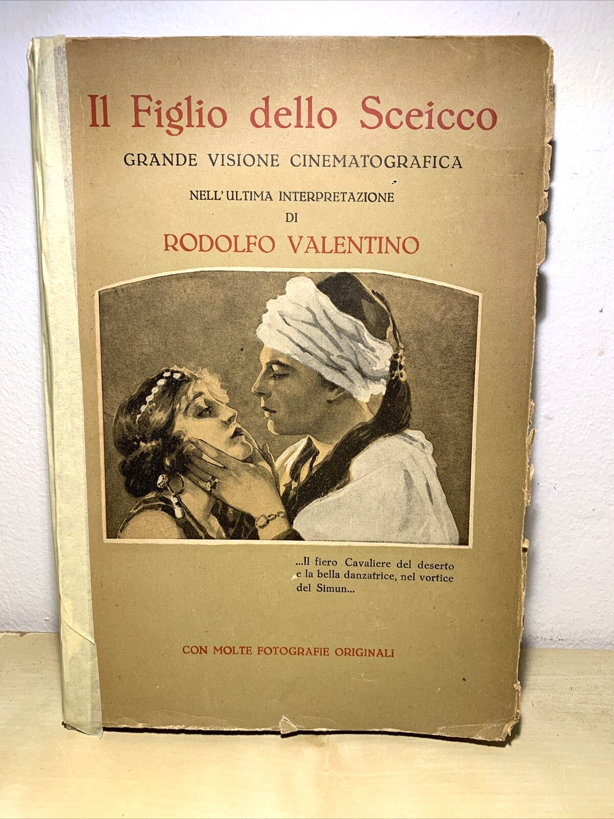 IL FIGLIO DELLO SCEICCO, Rodolfo Valentino - Vico Sinigallie 1927