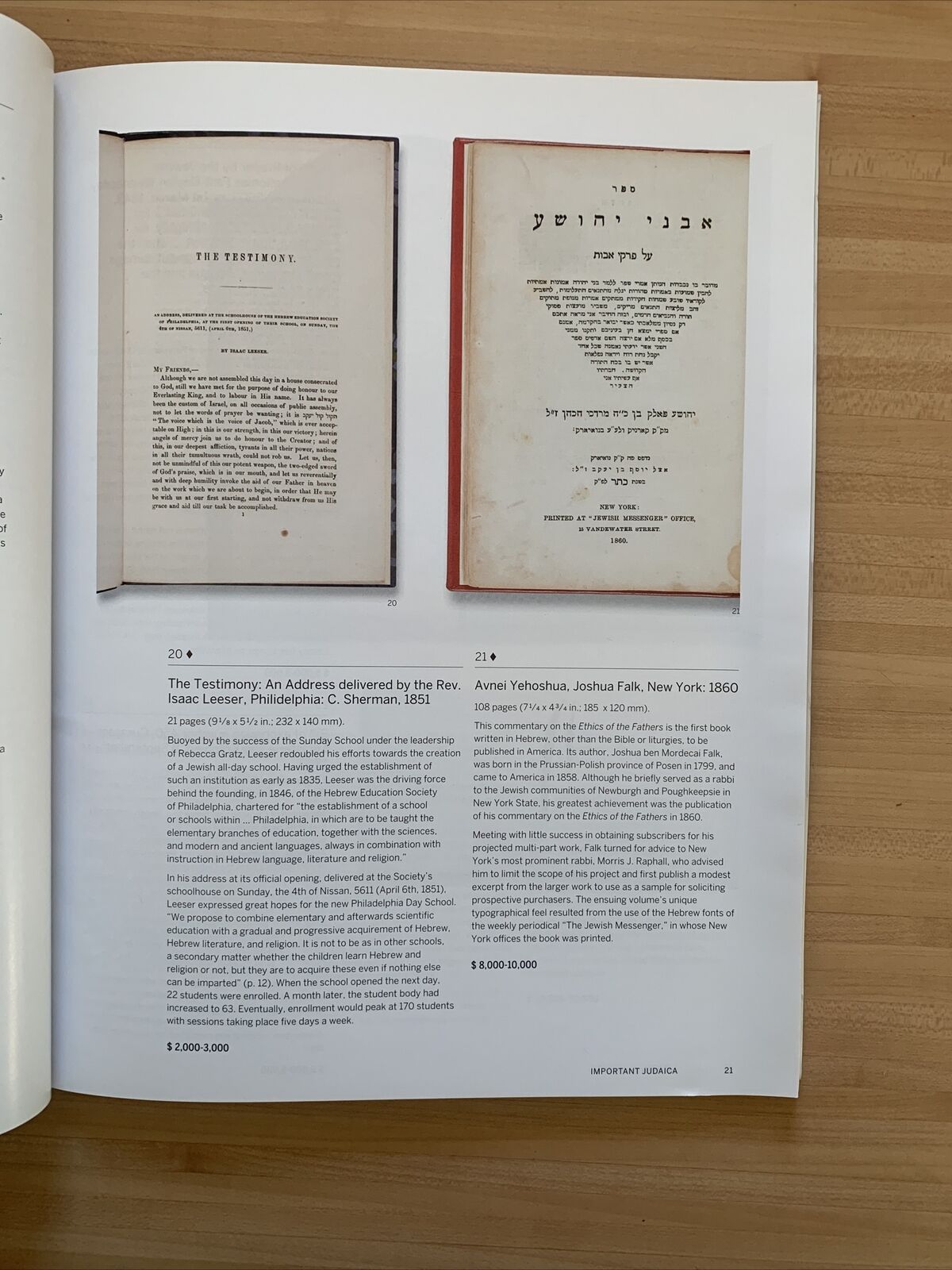 Sotheby's - Important Judaica, New York 4 December 2014