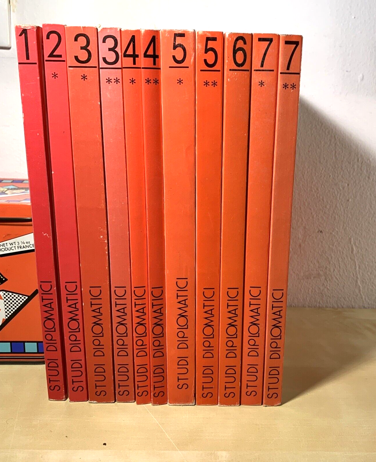 STUDI DIPLOMATICI - Ministero degli affari esteri. Istituto diplomatico 11 voll