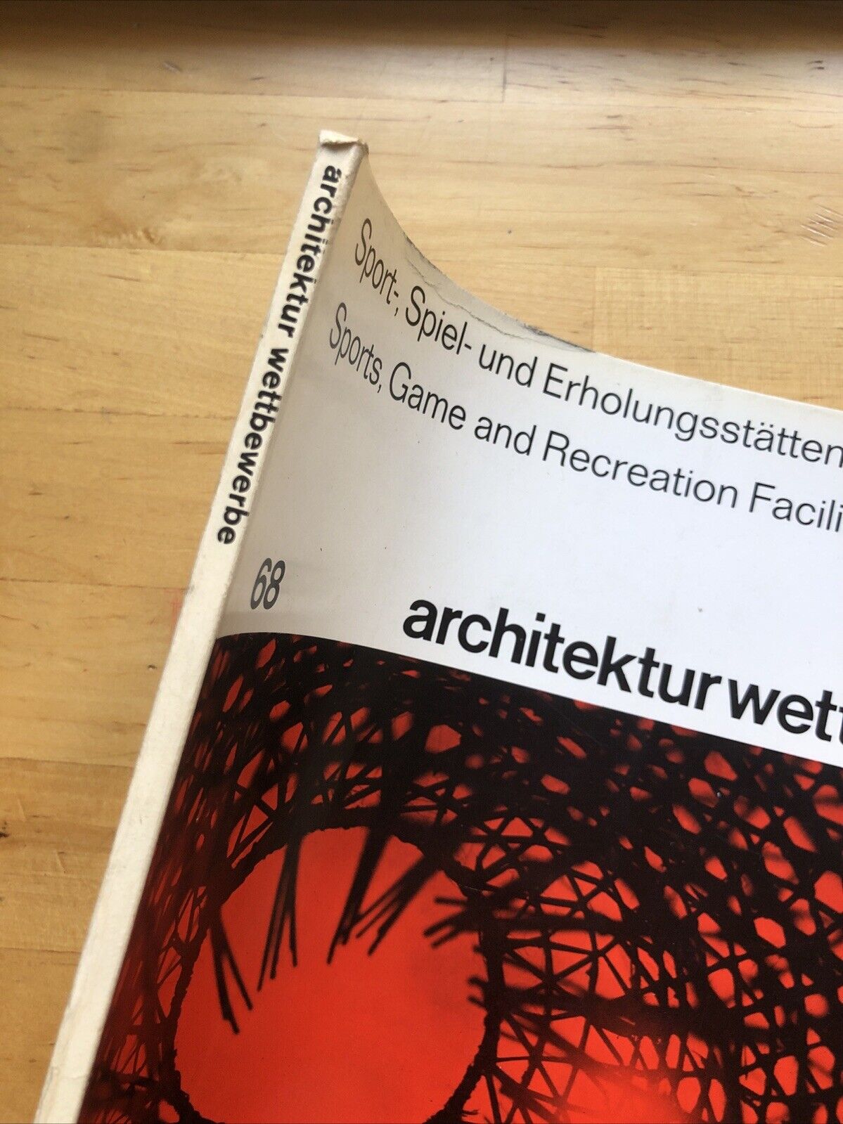 ARCHITEKTUR WETTBEWERBE 68 architecture sports game recreational facilities 1971