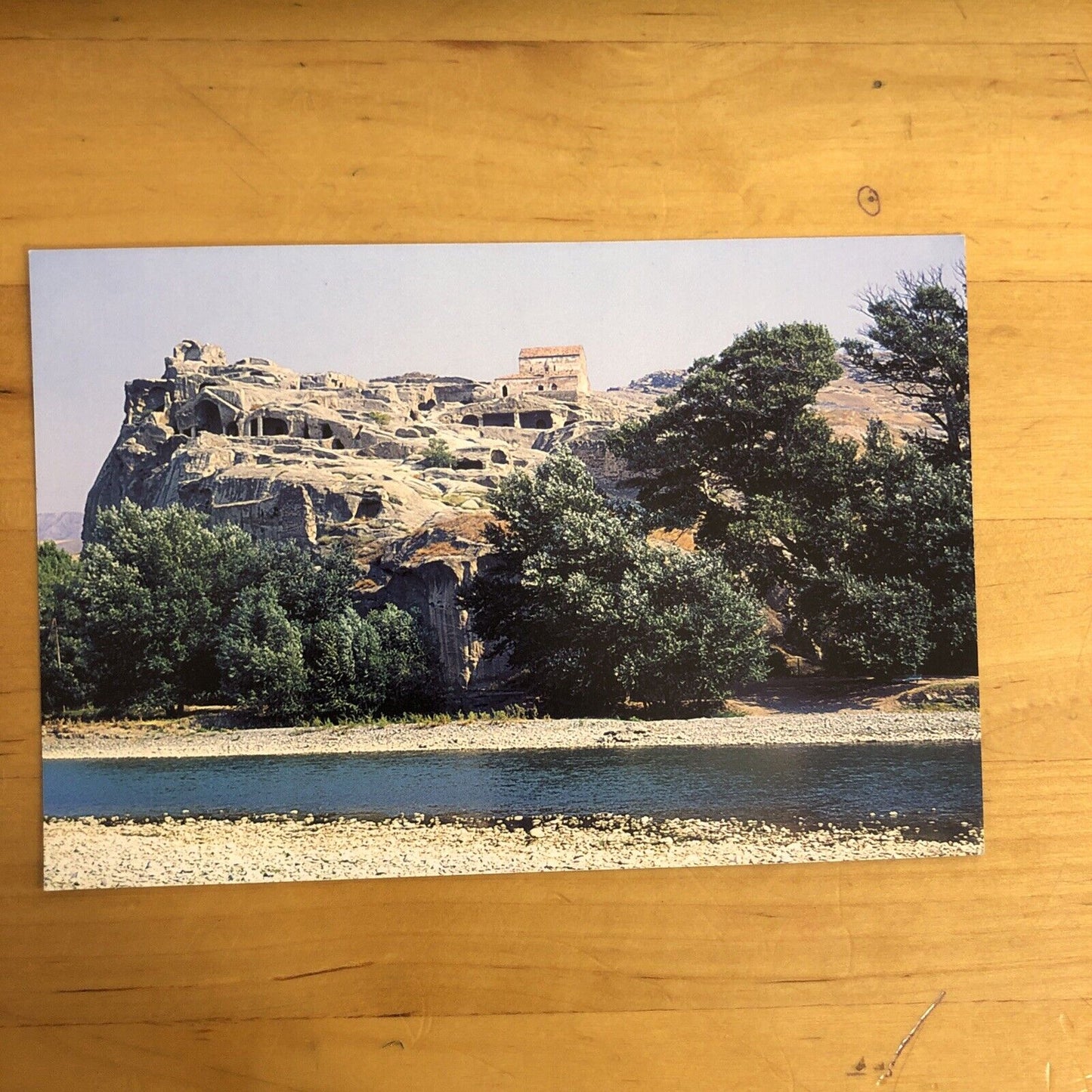 CARTOLINA - UPLISTSIKHE CAVE TOWN - GEORGIA. NON VIAGGIATA