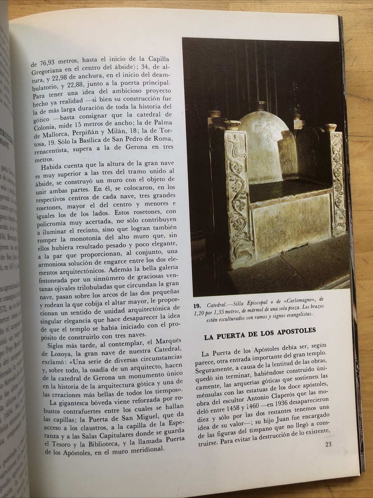 La Catedral de Gerona - Mariano Oliver Alberti. Everest ed. 1975