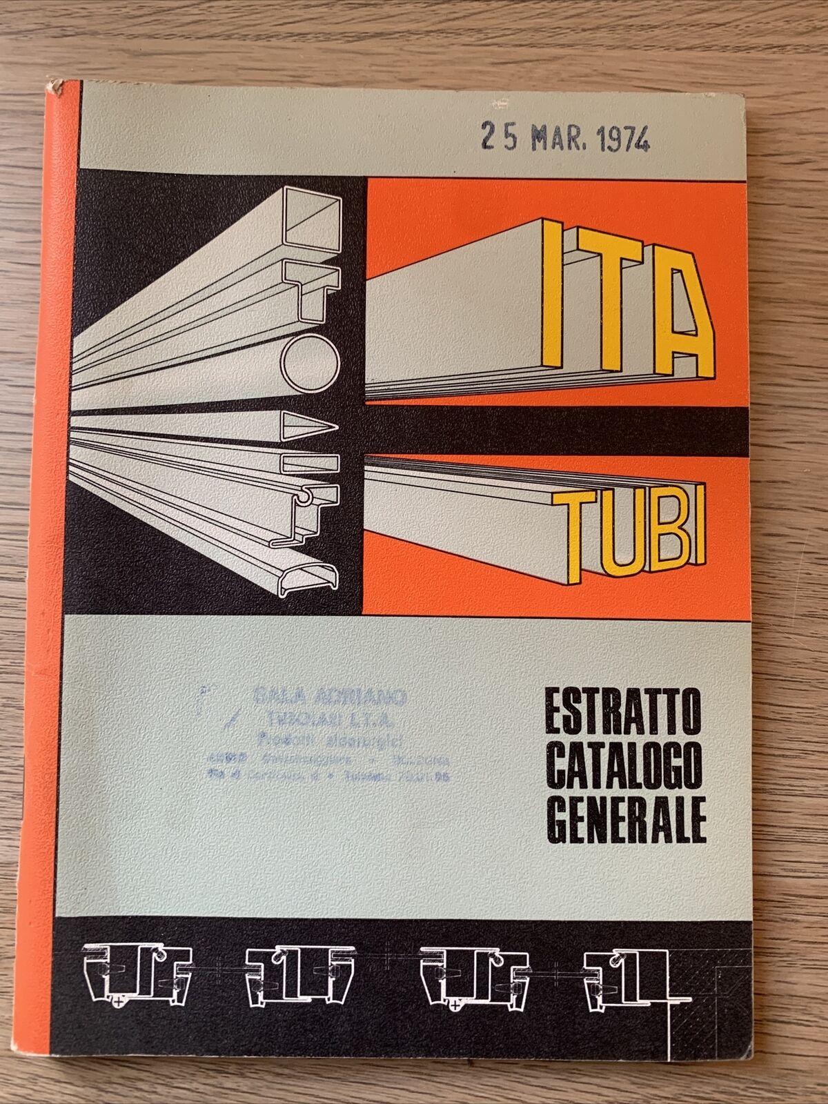 ITA TUBI catalogo generale 1974 - Industria tubi acciaio #