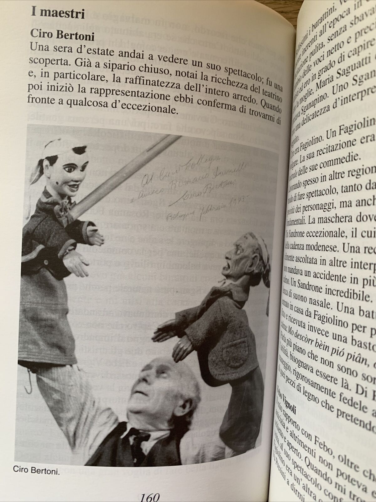 Fagiolini c'è. 50 anni di burattini Bolognesi. Romano Danielli. Alberto Perdisa